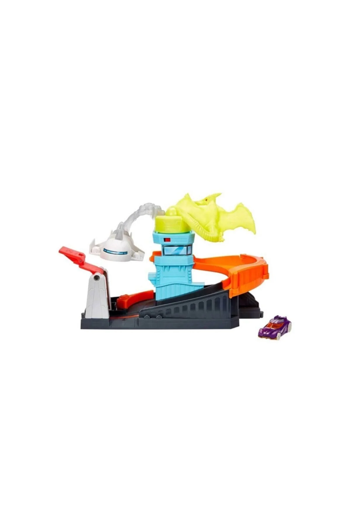 ماشین اسباب بازی ماجراجویی موجود در شهر سری پلی ست FNB05 GBF94 PTERO PORT ATTACK HOT WHEELS