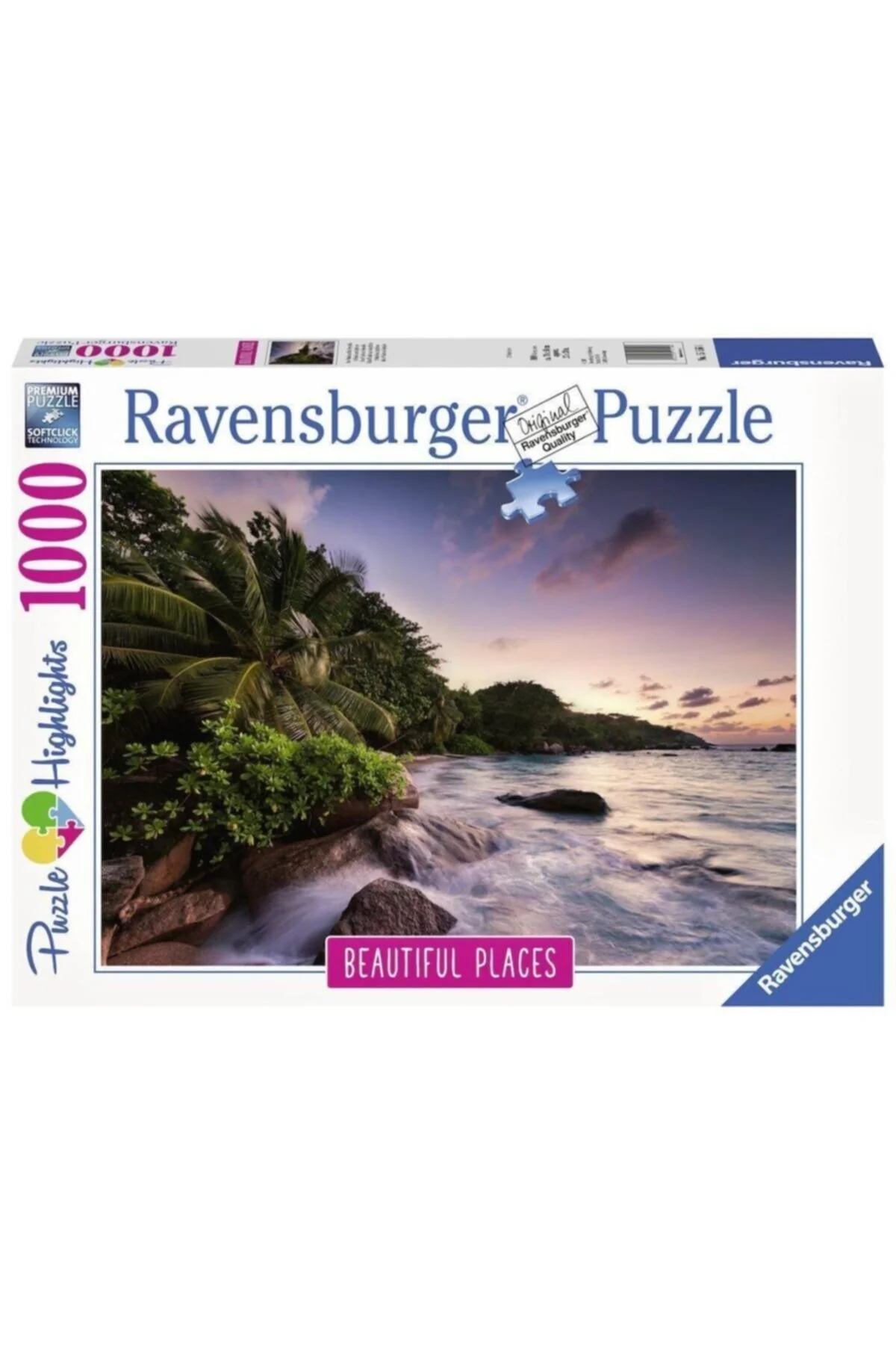 پازل 1000 تکه جزیره پراسلین سیشل 151561 MYB00000000224830 RAVENSBURGER