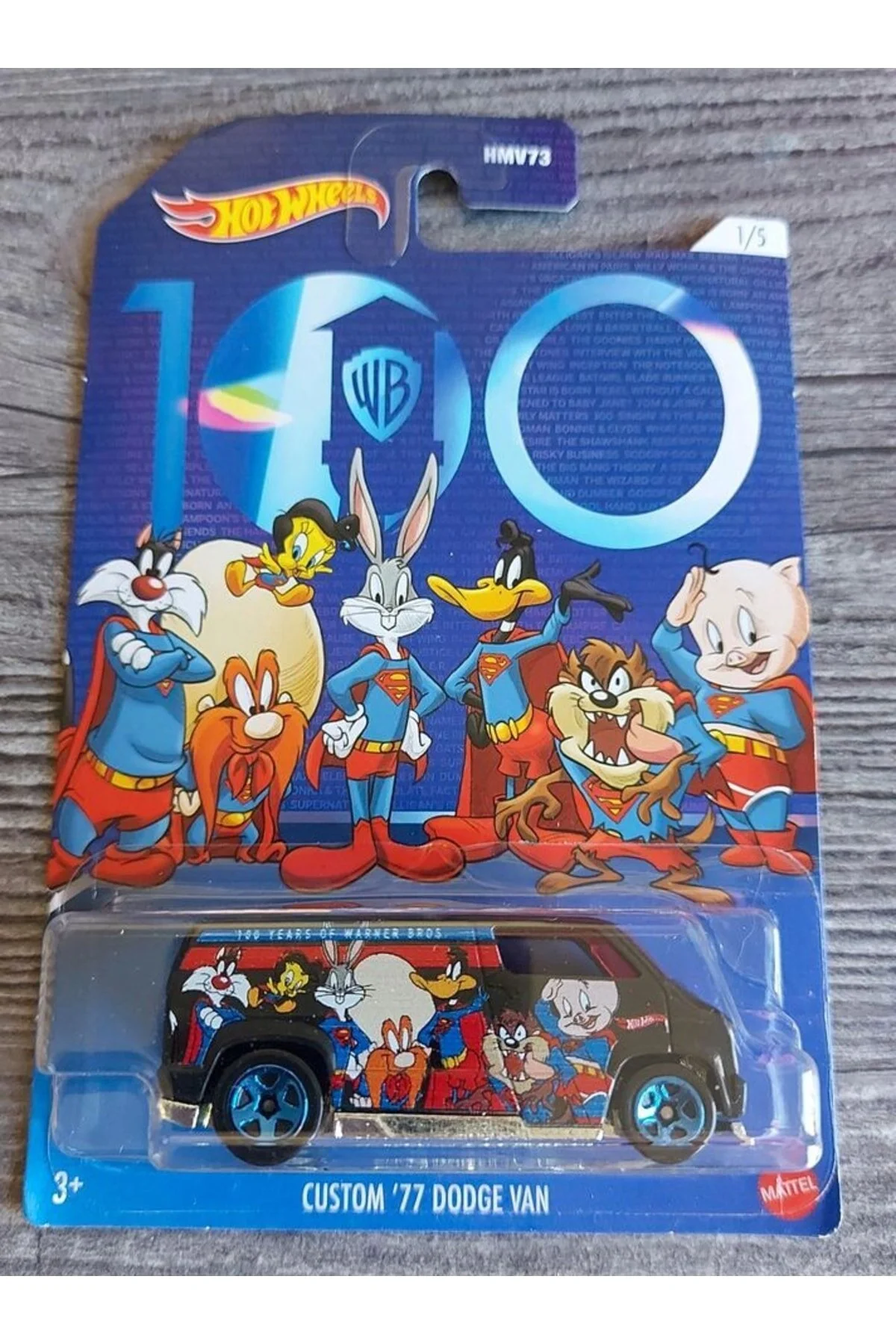 ماشین اسباب بازی Looney Tunes 2023 Entertaint Series Hvm73 HOT WHEELS