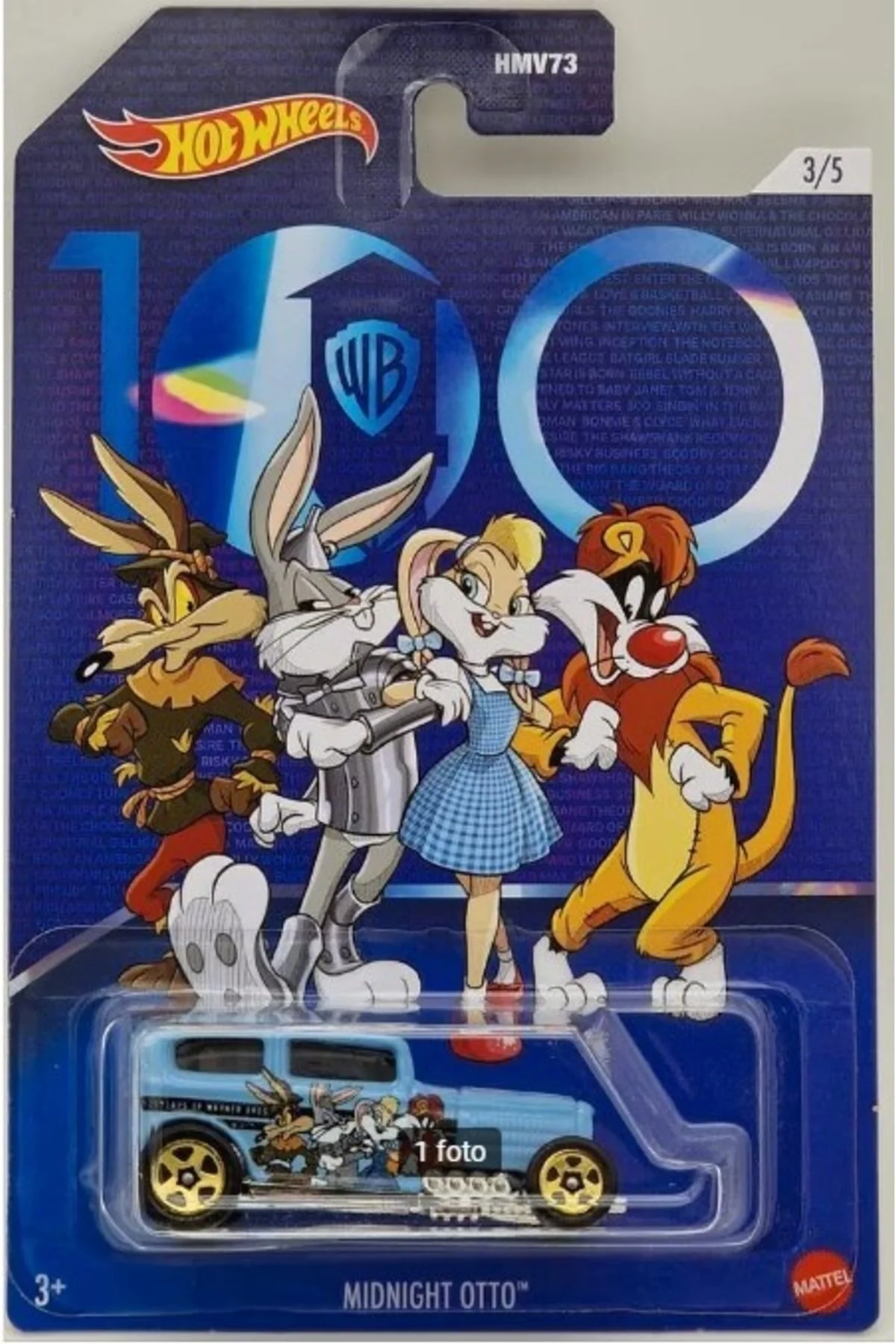 ماشین اسباب بازی Looney Tunes 2023 Entertaint Series Hvm73 HOT WHEELS