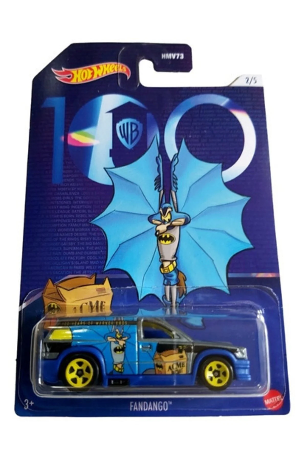 ماشین اسباب بازی Looney Tunes 2023 Entertaint Series Hvm73 HOT WHEELS