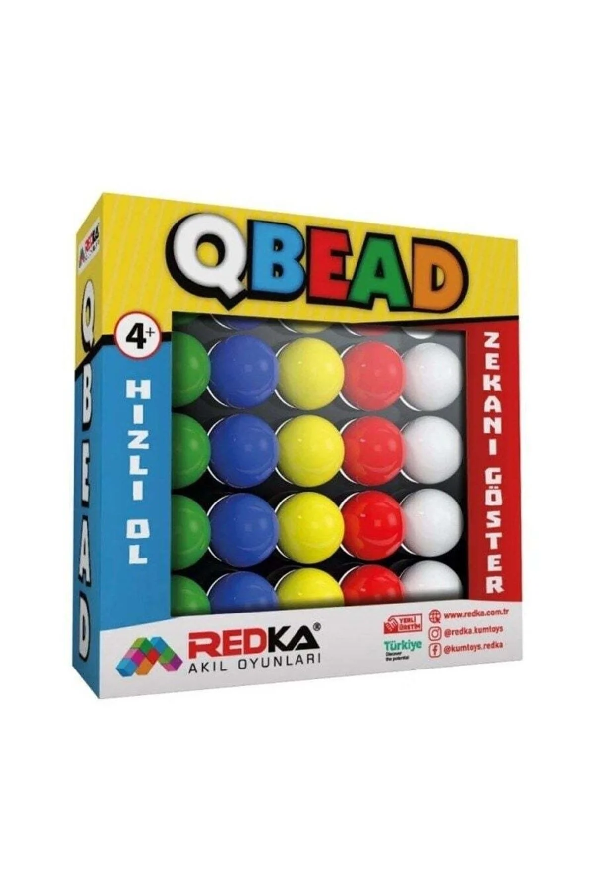 اسباب بازی های آموزشی Qbead اورجینال Redka