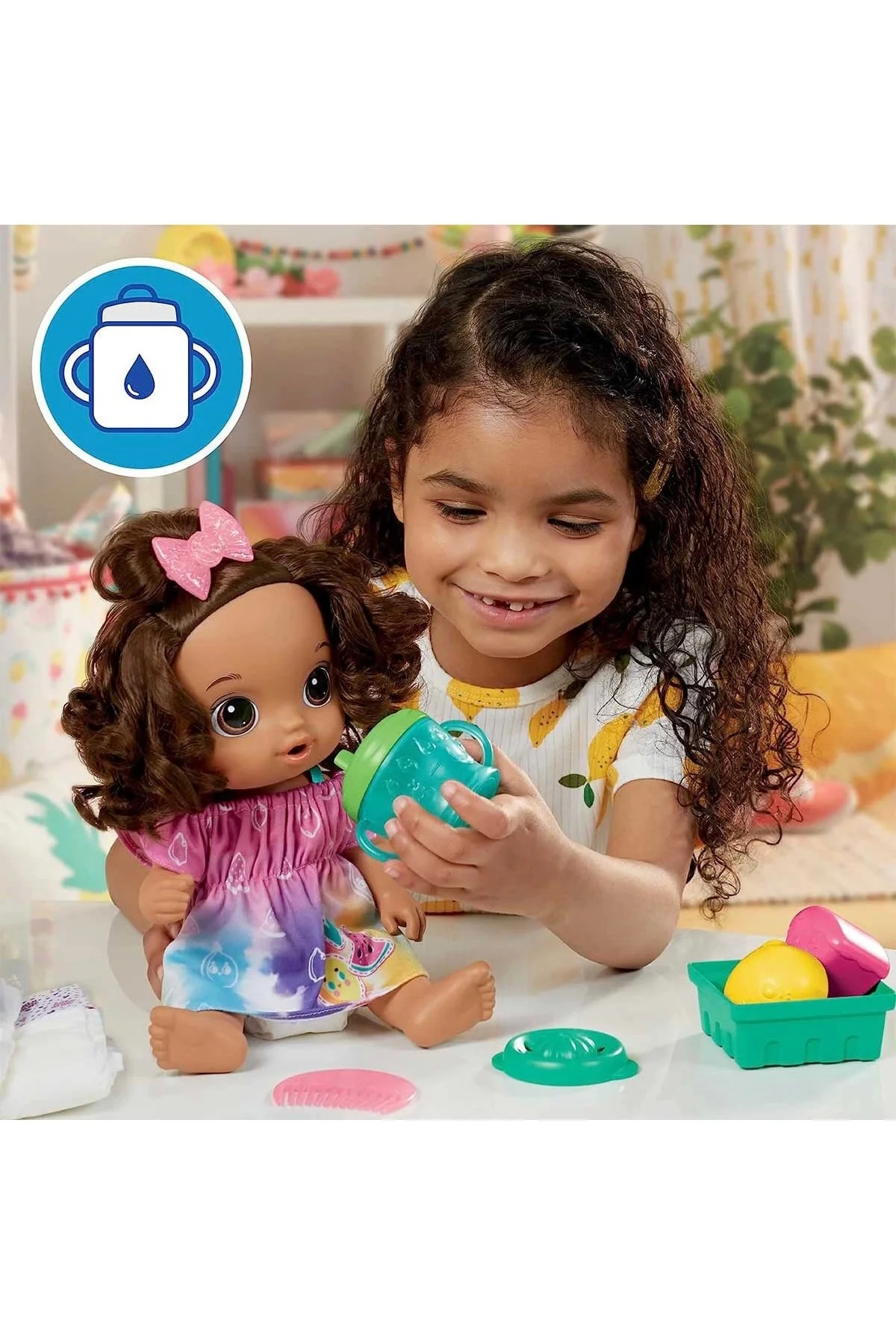 عروسک های مدل پسرانه و دخترانه بچگانه زنده مجموعه F7357 اورجینال Hasbro