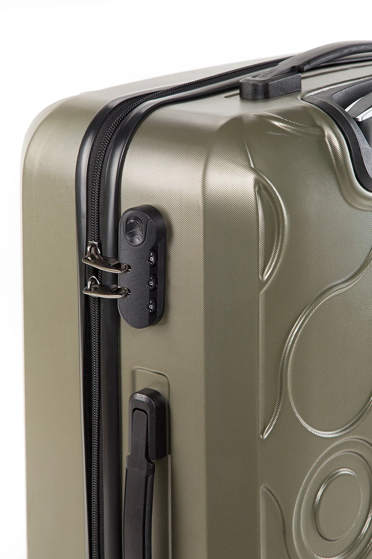 چمدان و ساک سبز مردانه زنانه 5237 یونیسکس فوق العاده سبک اندازه بزرگ SUITCASE LARGE ÇÇS