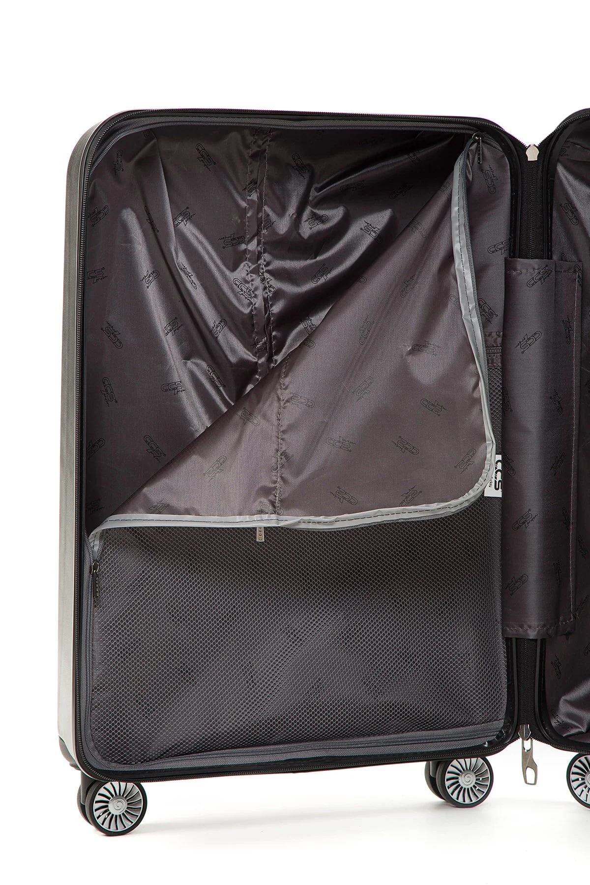 چمدان و ساک مشکی مردانه زنانه 5237 یونیسکس فوق العاده سبک اندازه بزرگ SUITCASE LARGE ÇÇS