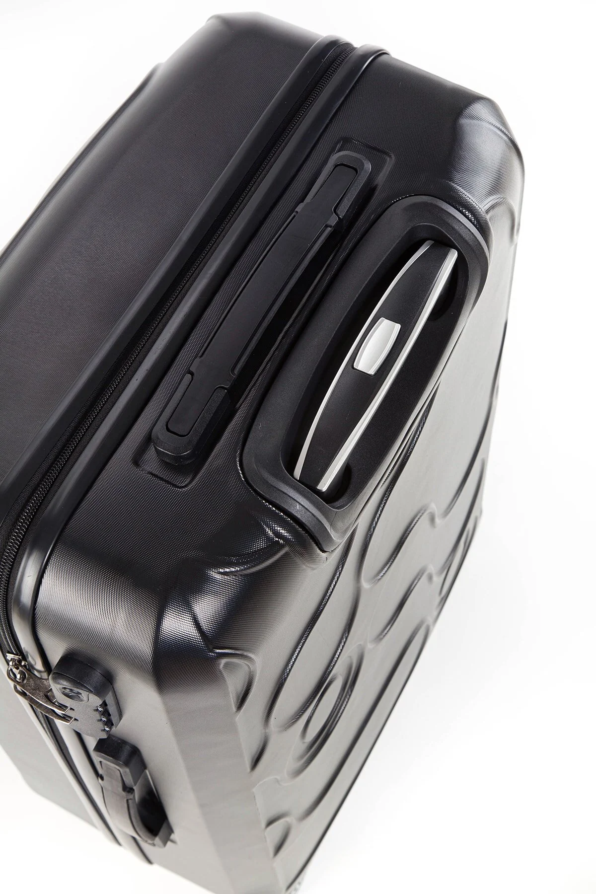 چمدان و ساک مشکی مردانه زنانه 5237 یونیسکس فوق العاده سبک اندازه بزرگ SUITCASE LARGE ÇÇS