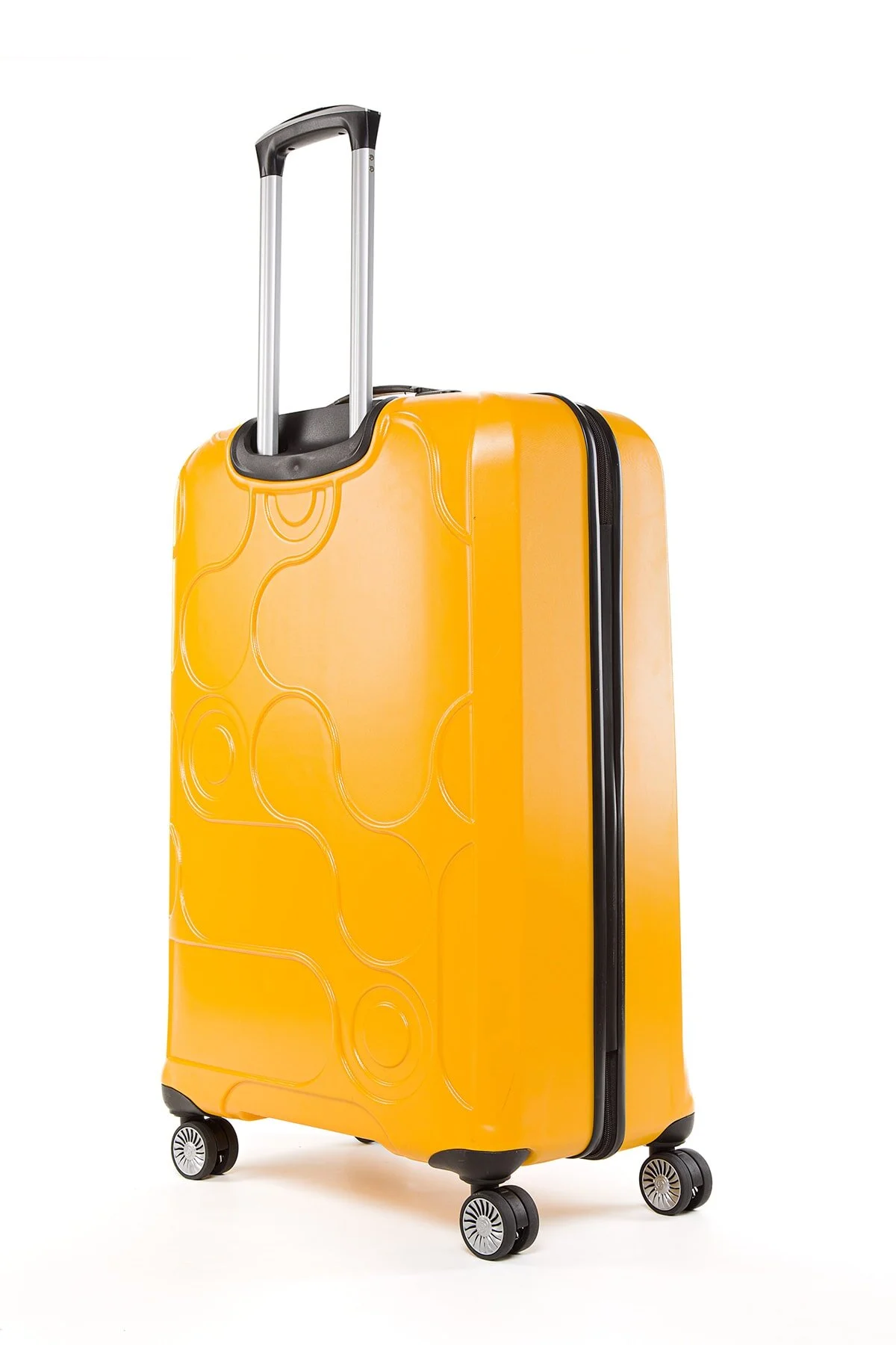 چمدان و ساک زرد مردانه زنانه 5237 یونیسکس فوق العاده سبک اندازه بزرگ SUITCASE LARGE ÇÇS