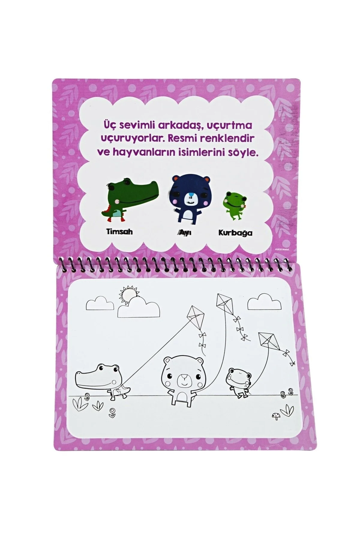 کتاب های فعالیت و آموزشی 2 قطعه مجموعه آب نقاشی قلم جادویی رنگ آمیزی حیوانات فیشر اعداد Fisher Price