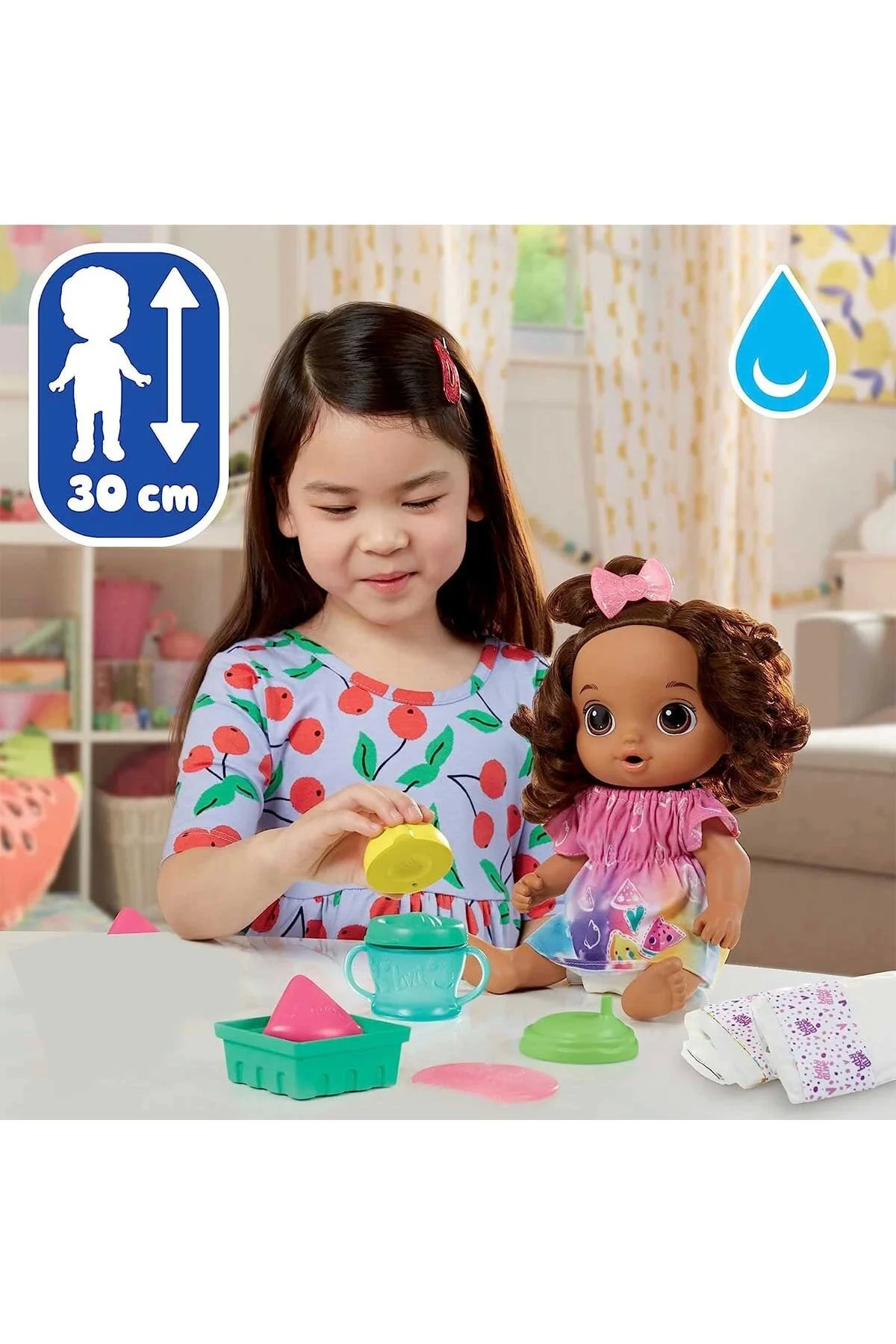 عروسک های مدل پسرانه و دخترانه بچگانه زنده مجموعه F7357 اورجینال Hasbro