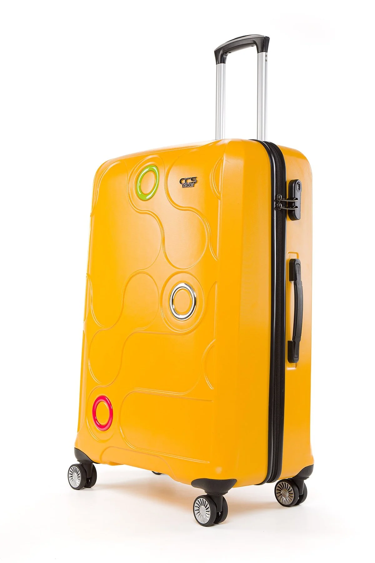 چمدان و ساک زرد مردانه زنانه 5237 یونیسکس فوق العاده سبک اندازه بزرگ SUITCASE LARGE ÇÇS