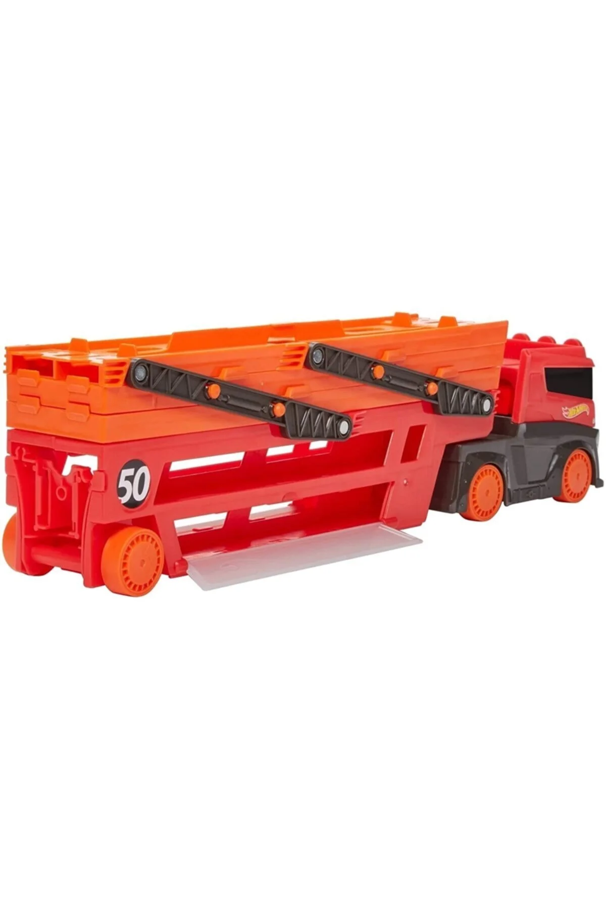 اسباب بازی های فیگور دیگر نام تجاری: MEGA TRUCK ORANGE, 50 VEHICLE CAPACITY, GHR48 WITH RAMP دسته: ورزشی از ترکیه HOT WHEELS
