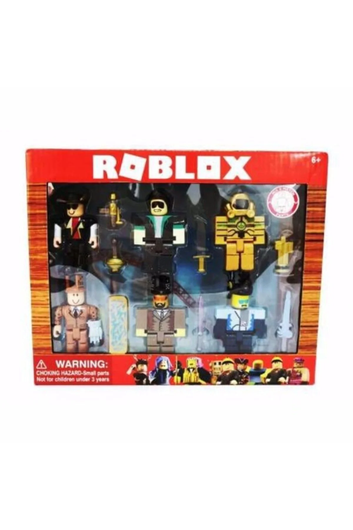 اسباب بازی های فیگور دیگر ROBLOX 6 PIECE FIGUR SET TOY ACTION FIGURES 13 PIECES TOYSA TOYS