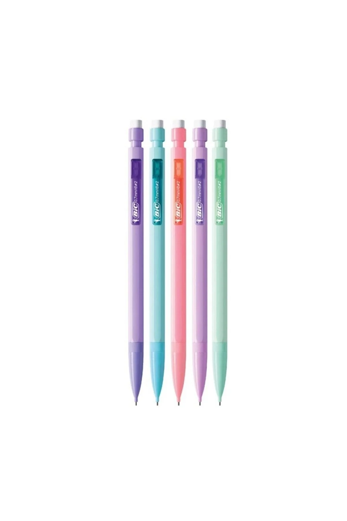 مداد مکانیکی ورساتیل چند رنگ 0.7 میلی متر قلم همه کاره 5 بیک Bic