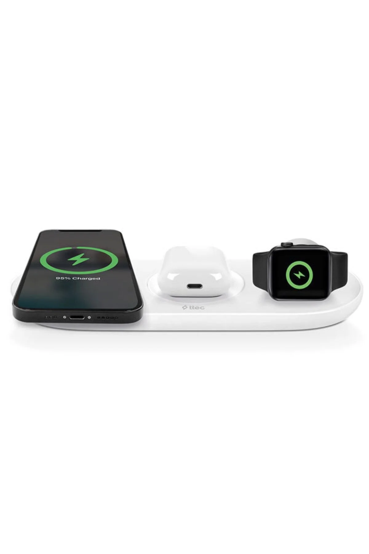 شارژر SMARTCHARGER AIR+ IPHONE+ APPLEWATCH+ سریع PD20W سفر 2KS21 Ttec