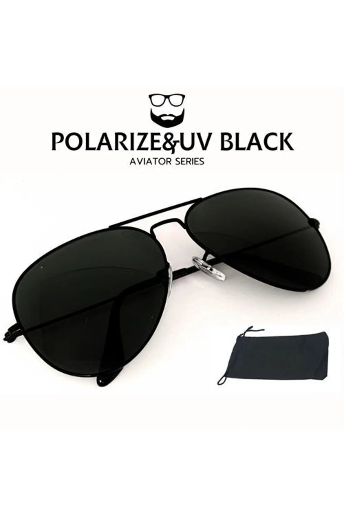 عینک آفتابی طراحی AVIATOR UV قطبی اورجینال Transformacion