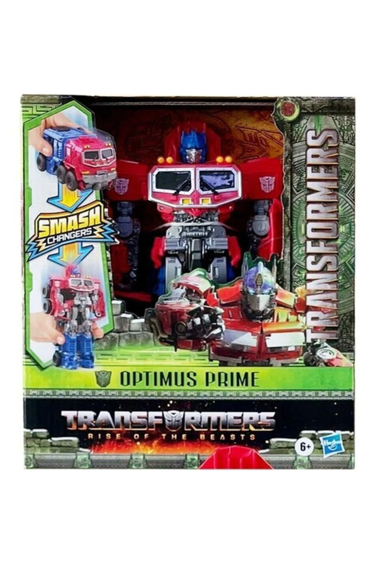 اسباب بازی های فیگور شخصیت Transformers Rise Of Beats Optimus Prime F3900 F4642 دارای مجوز Hasbro
