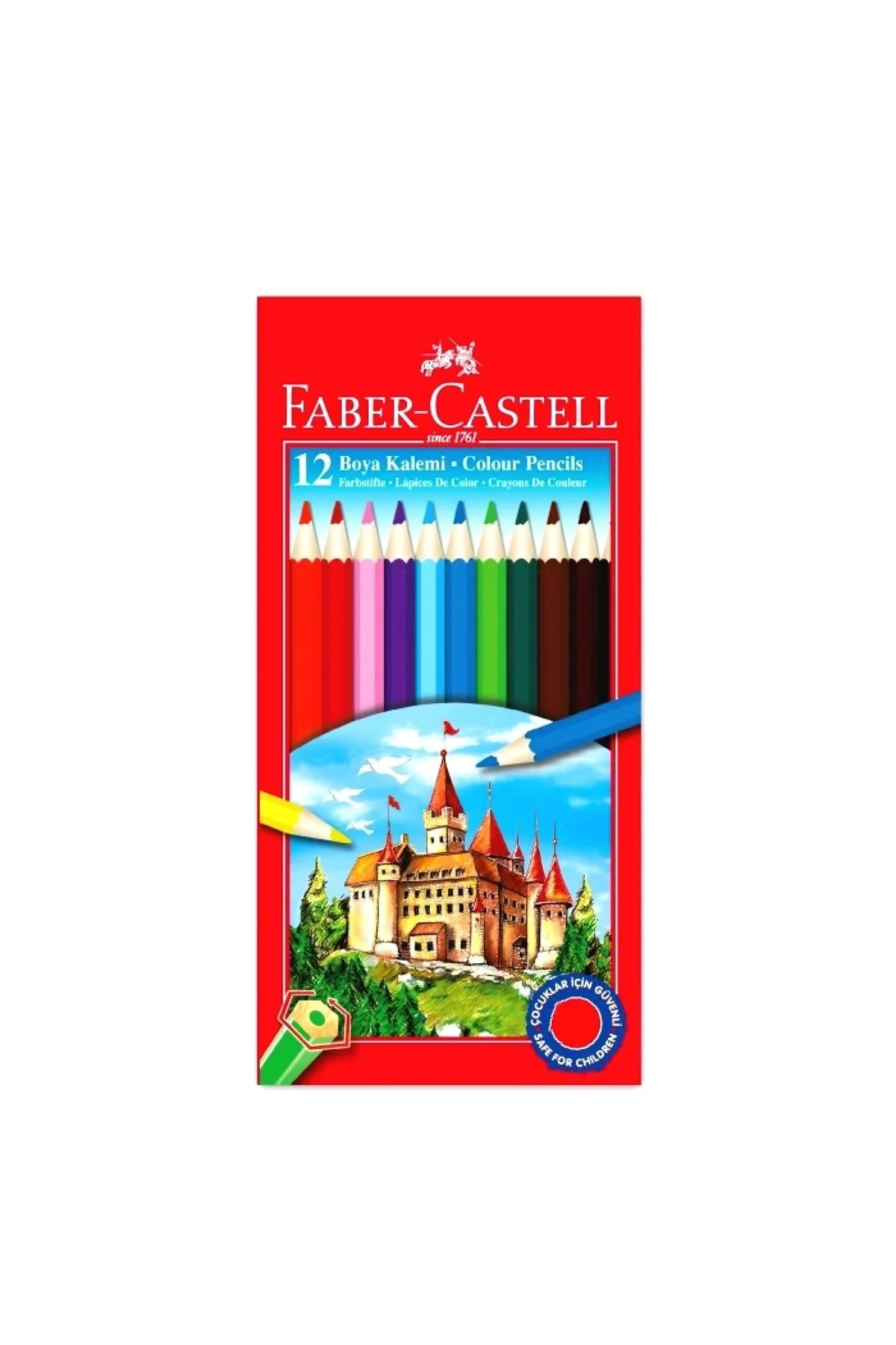 Faber Castell جعبه مقوایی 30 بسته مداد رنگی 12 رنگ