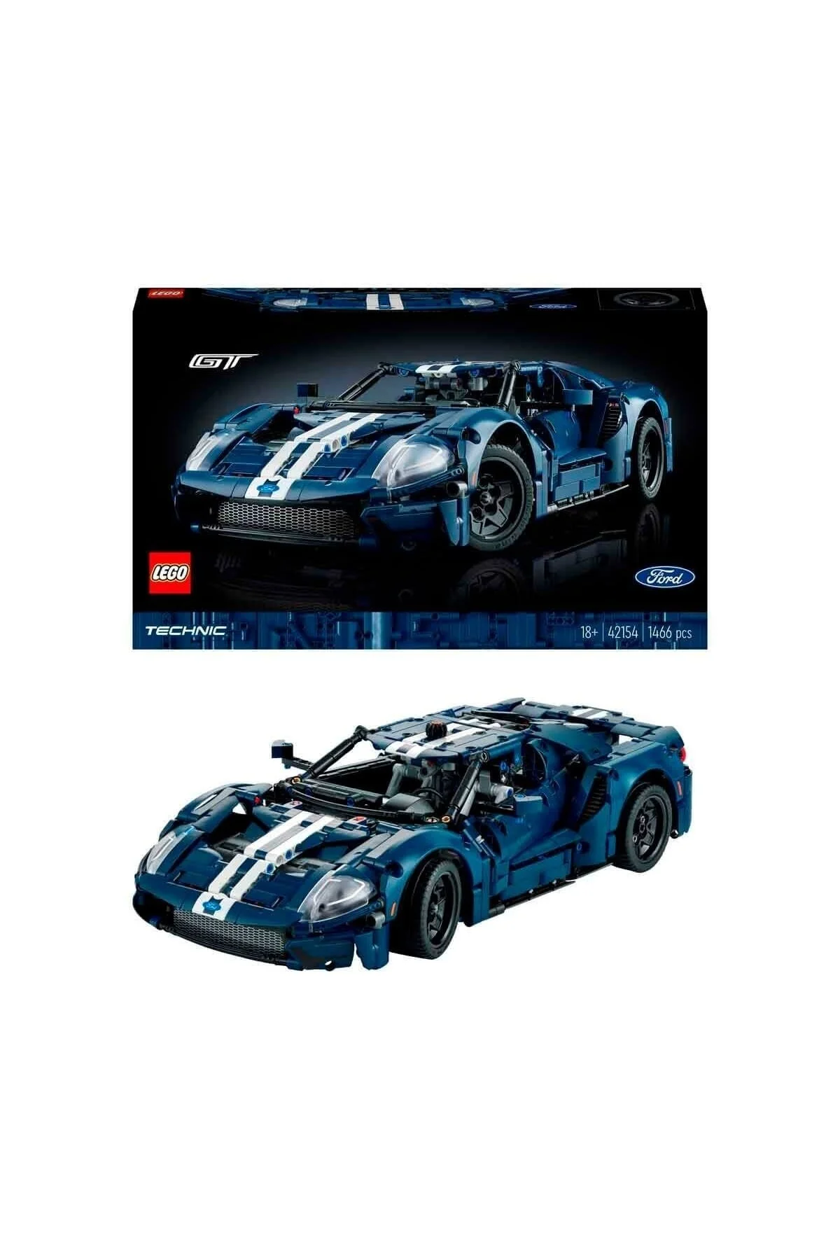 لگو و اسباب بازی های ساخت محور TECHNIC 2022 FORD GT 42154 از ترکیه LEGO
