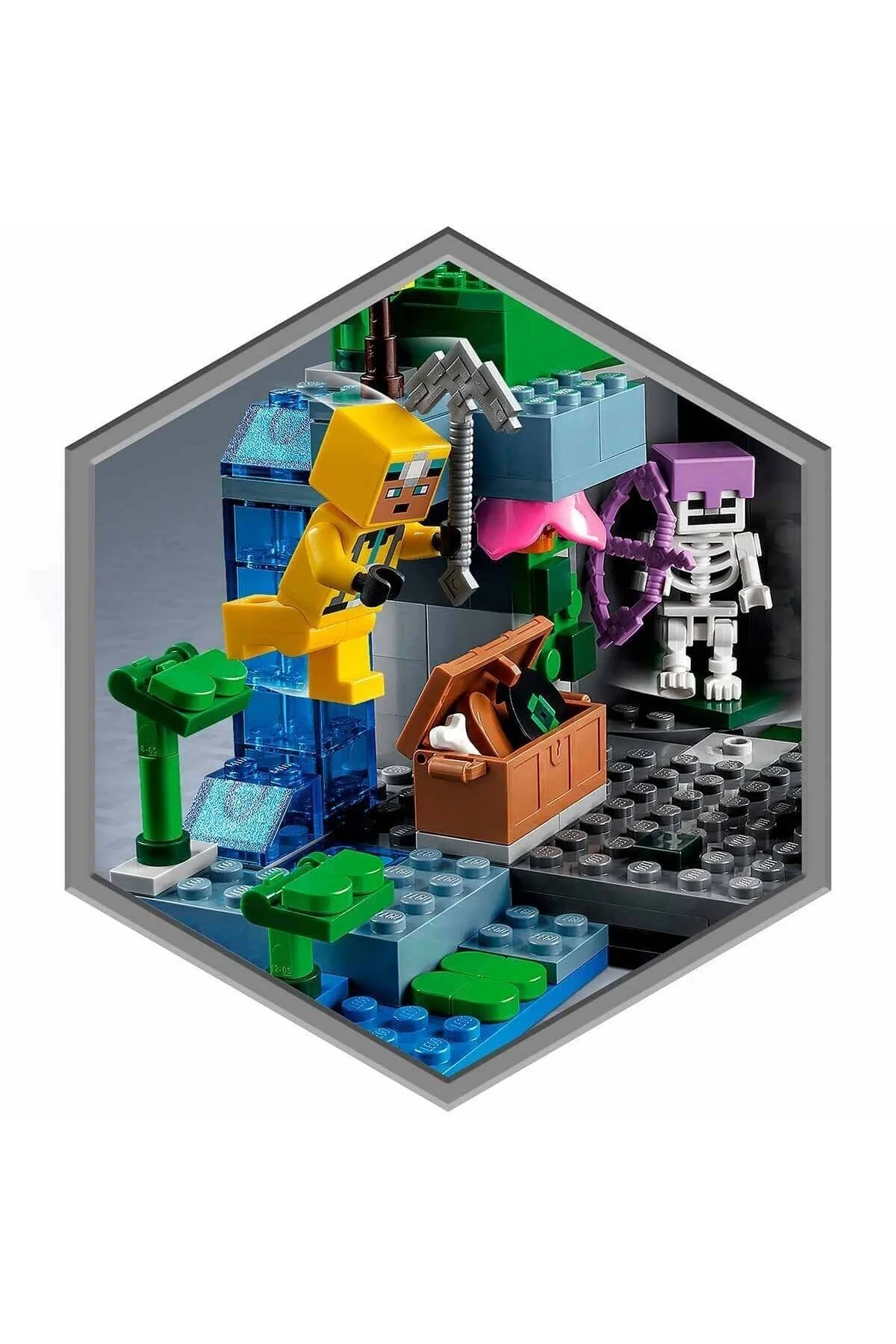 لگو و اسباب بازی های ساخت محور MINECRAFT SKELETON DUNGEON 21189 از ترکیه LEGO