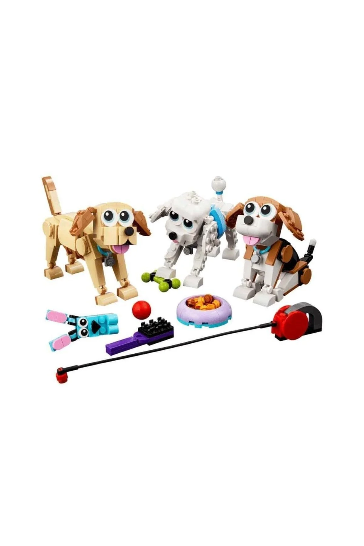 ست بازی 31137 ® CREATOR 3IN1 CUTE DOGS 475 PIECES +7 YEARS اورجینال LEGO
