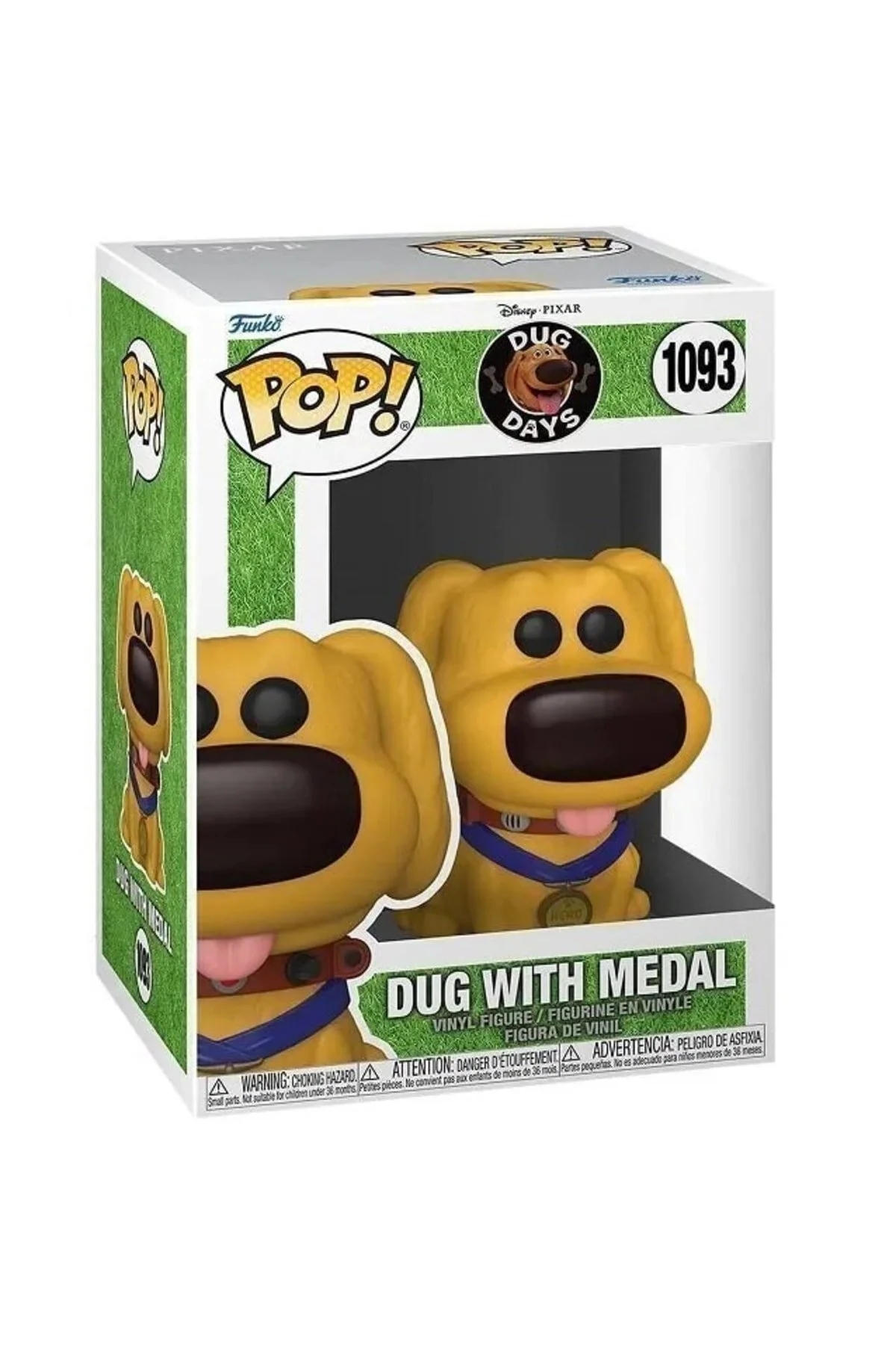 اسباب بازی های فیگور شخصیت Pop Disney: Dug Days Hero 889698573856 Funko
