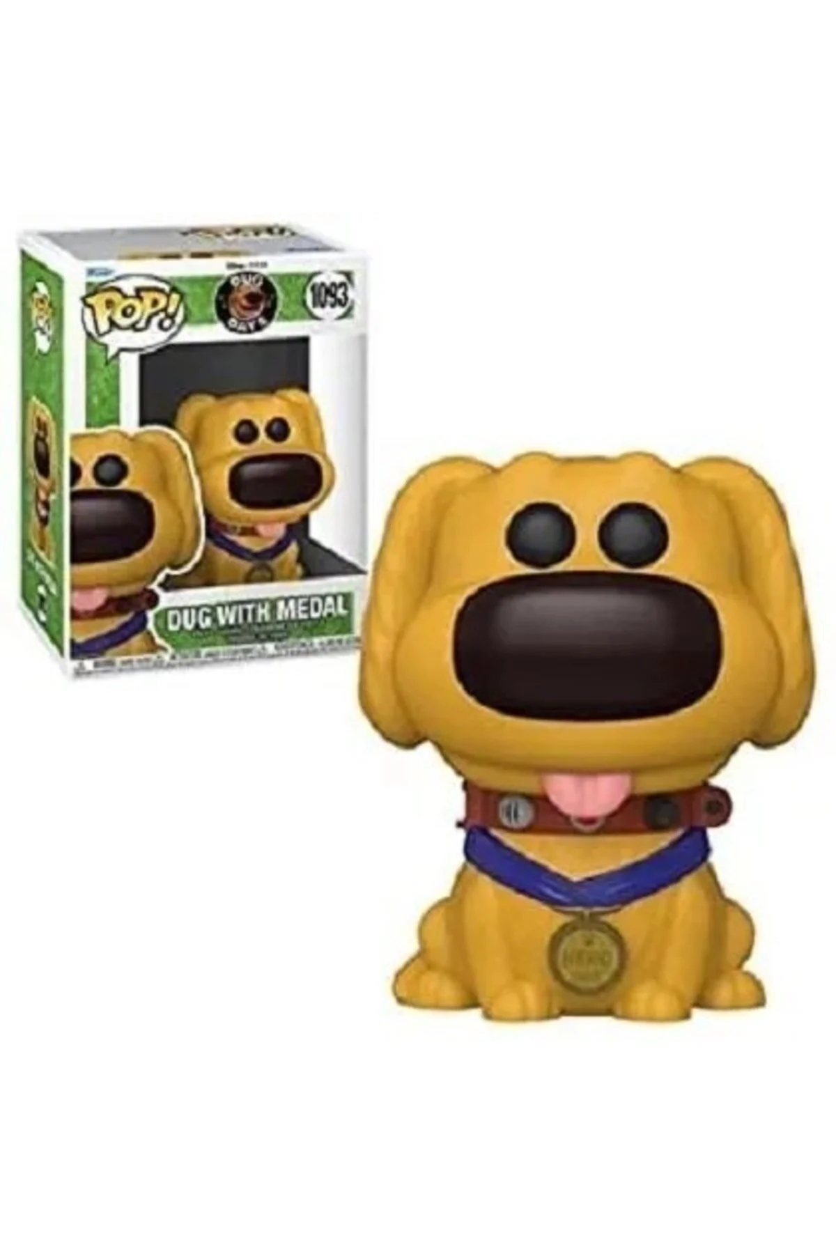 اسباب بازی های فیگور شخصیت Pop Disney: Dug Days Hero 889698573856 Funko