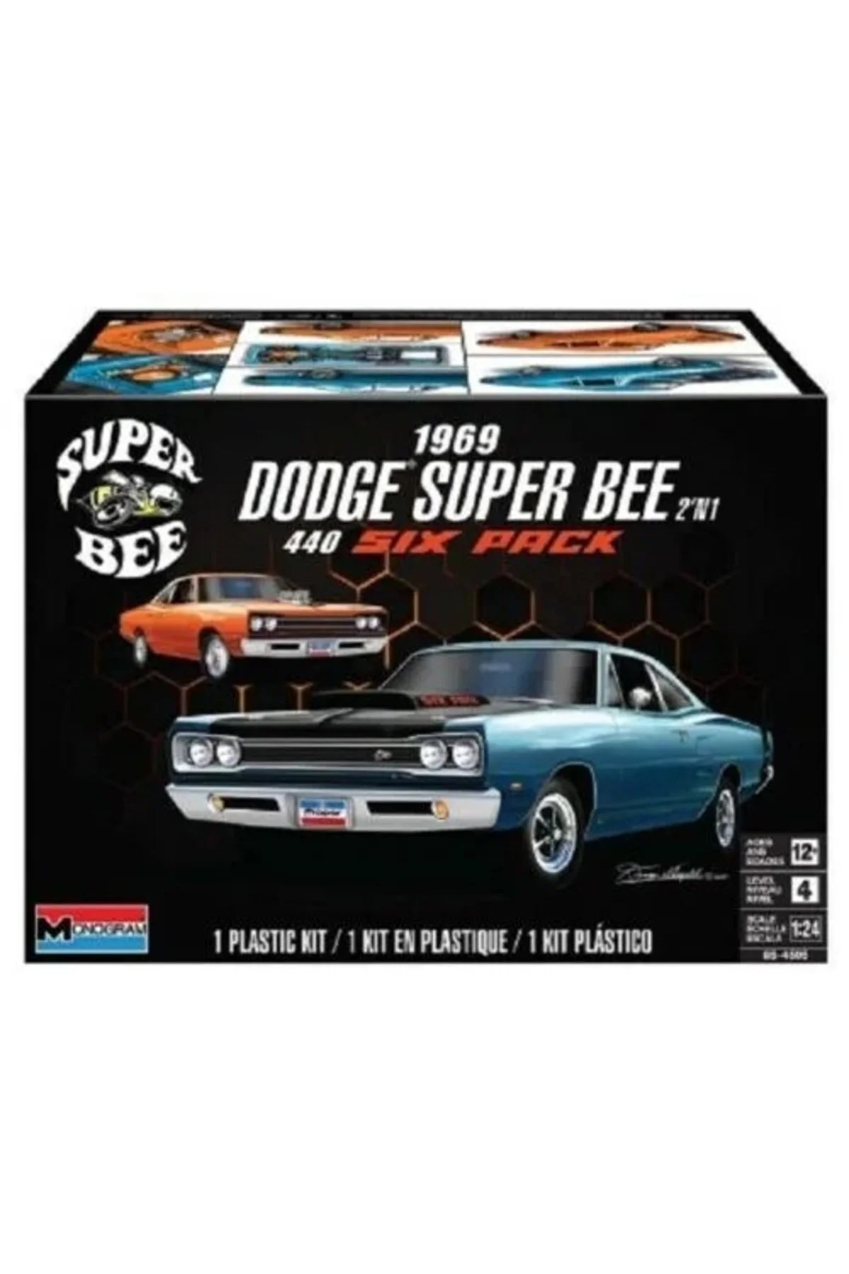 ماکت 1969 دوج سوپر بی 14505 REVELL