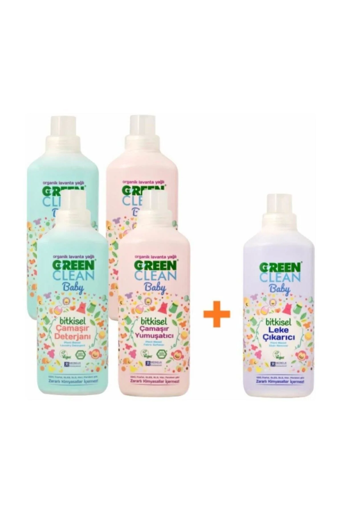 نرم کننده لباس کودک U GREEN CLEAN BABY LEANDERY DITERGENT AND SOFTENER 4 Ugreen
