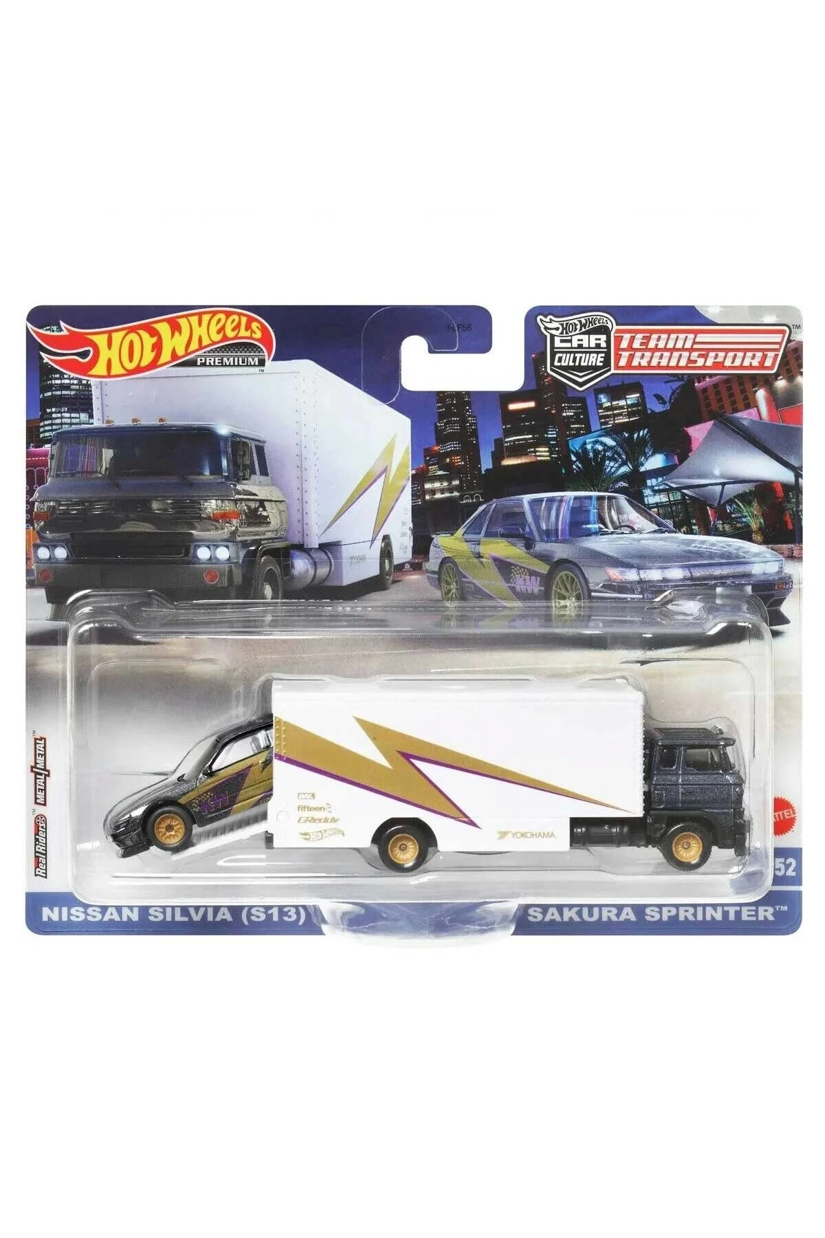 ماشین اسباب بازی PREMIUM NISSAN SILVIA S13 SAKURA SPRINTER هات ویلز اورجینال HOT WHEELS