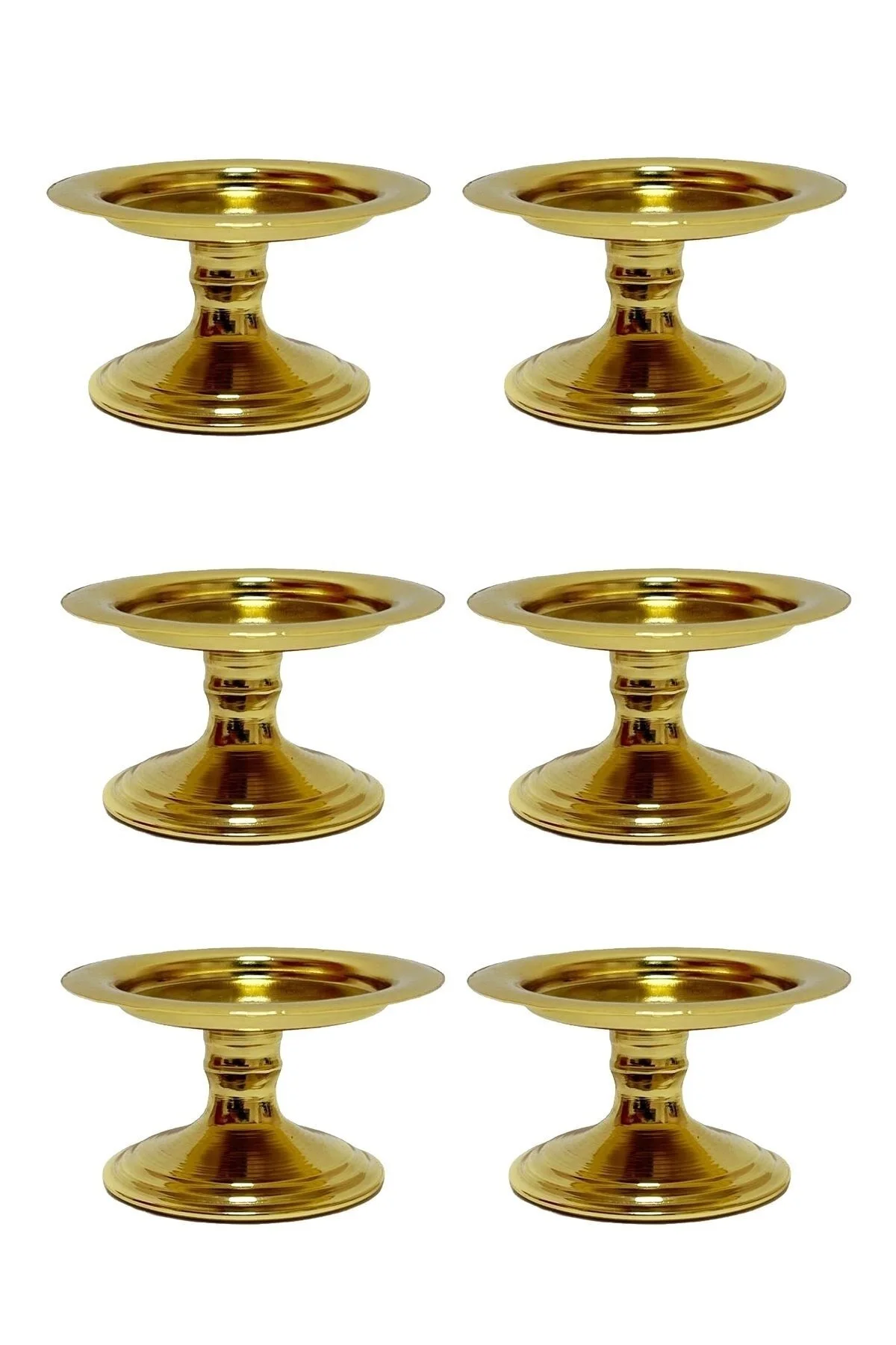 ARTER Home پله کاسه شیرینی ترکی 6 تکه طلا
