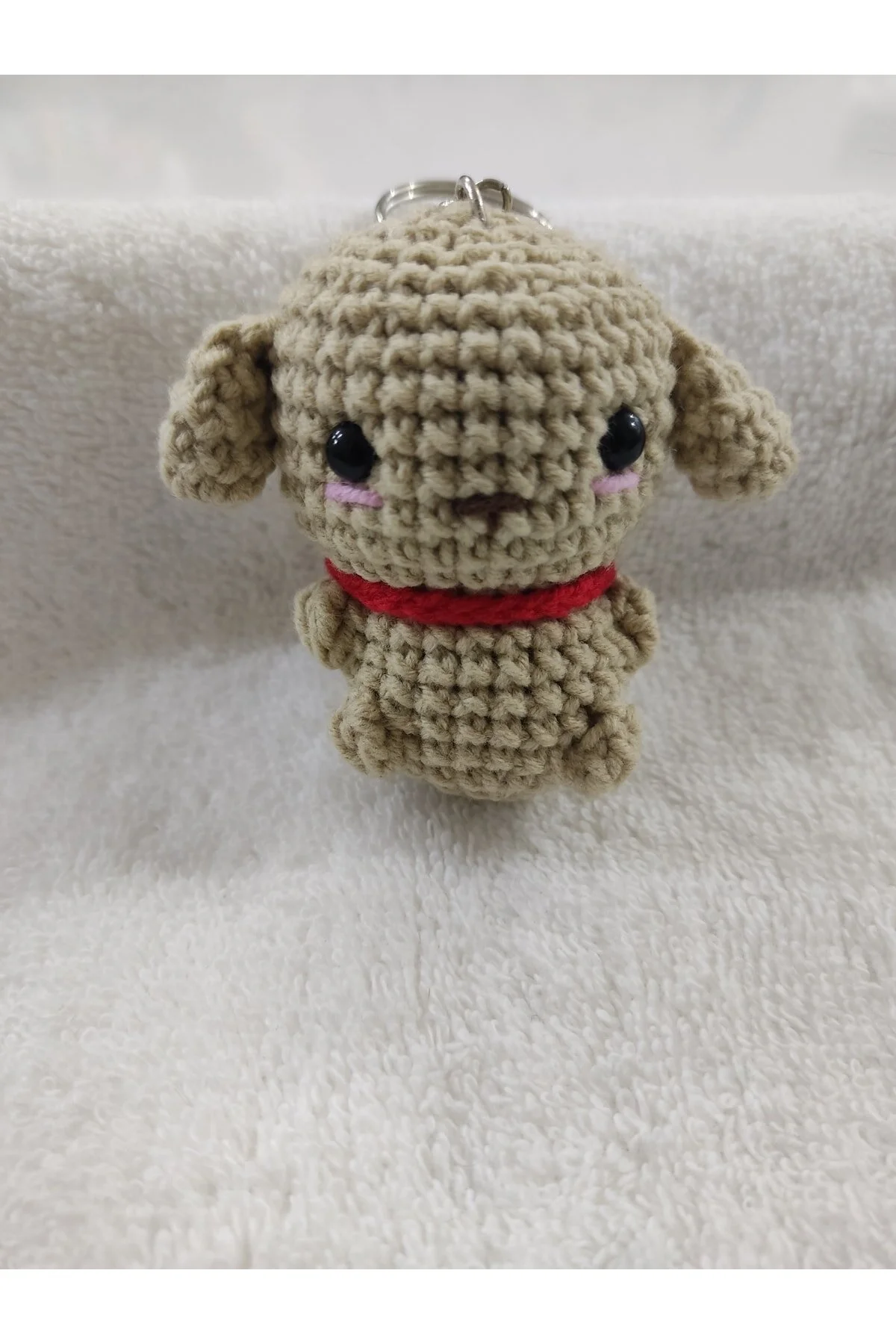 جلیقه کلید زیورآلات جاکلیدی کوچک کیف و آینه عقب AMIGURUMI 6 7 سانتی متر 1 قطعه Engin TT