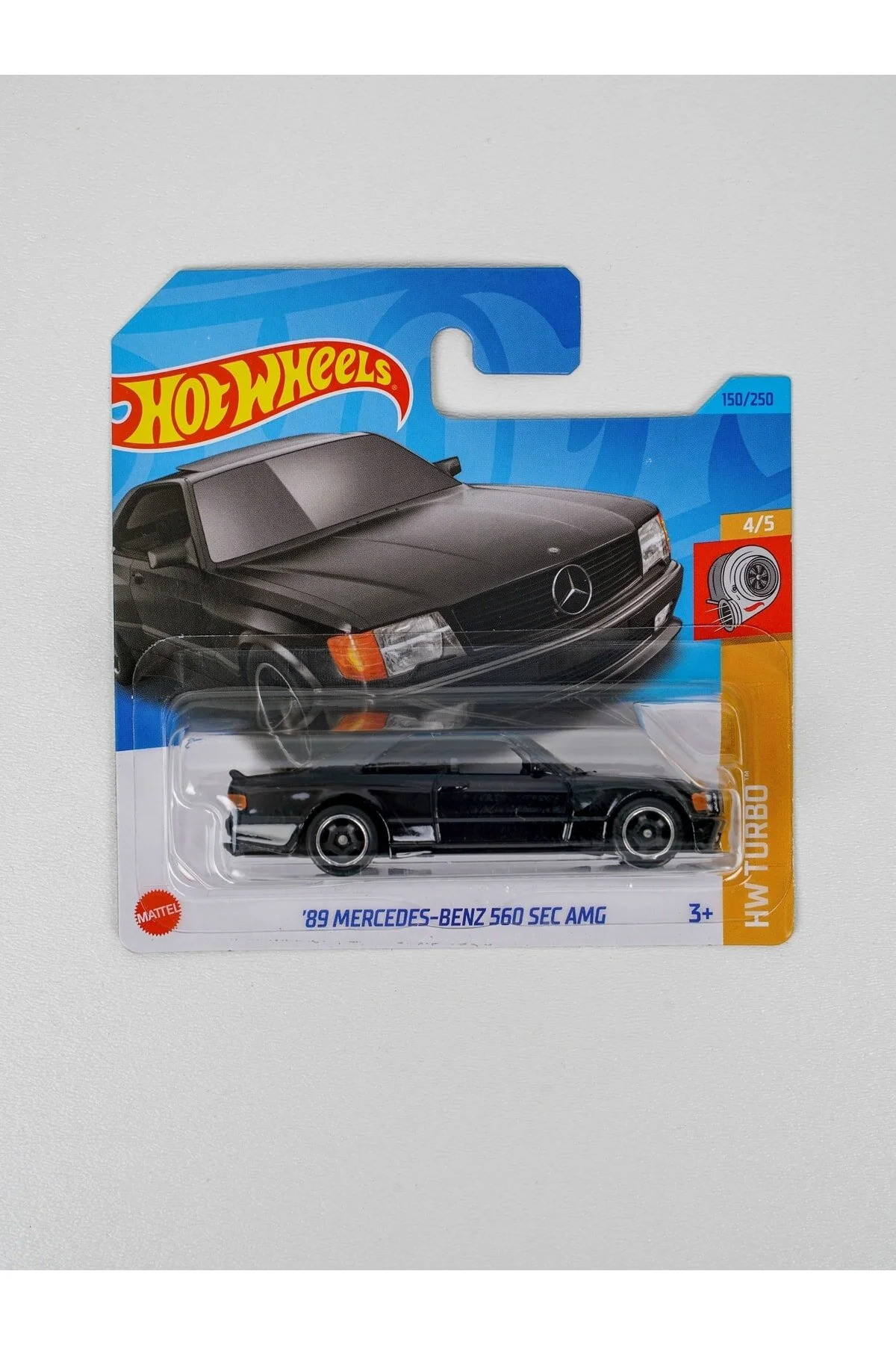 ماشین اسباب بازی 89 'مرسدس بنز 560 ثانیه AMG هات ویلز اورجینال HOT WHEELS