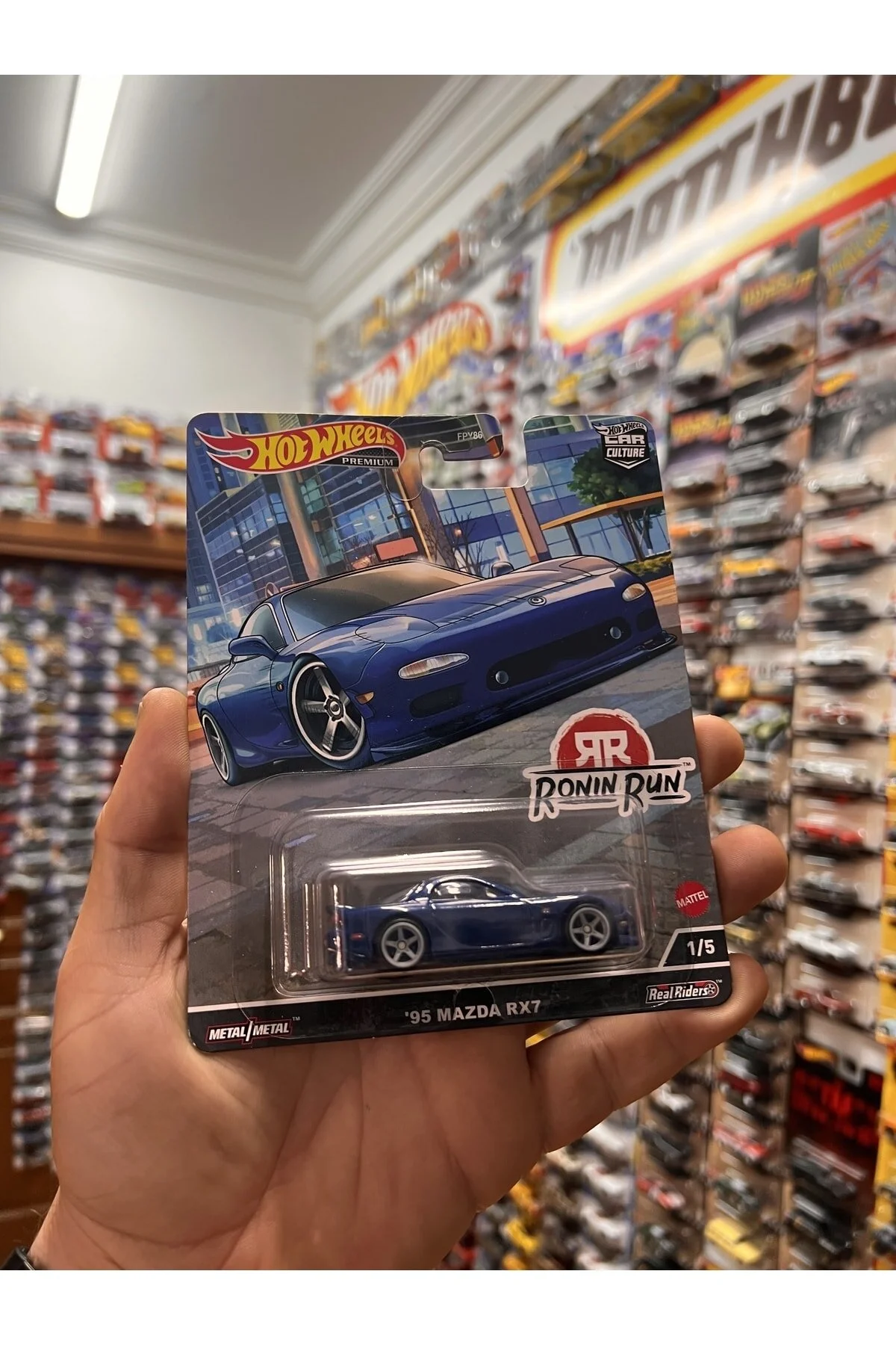 ماشین اسباب بازی مزدا RX7 رونین ران از ترکیه HOT WHEELS
