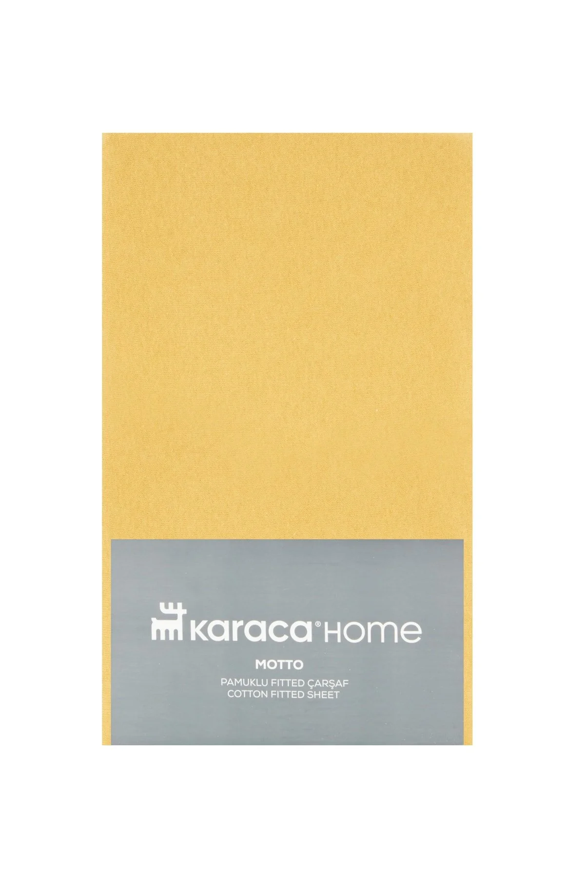 ست ملحفه یک نفره شعار ورق مرد مجهز به 100X200+30 سانتی متر خردل Karaca Home