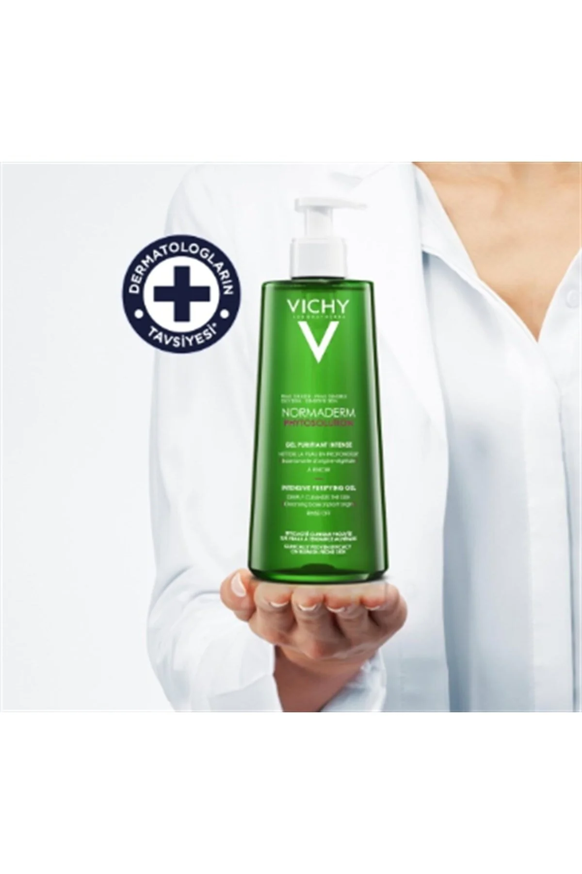 پاک کننده صورت NORMADERM PHYTOSOLUCTION در حال انجام ژل 400 میل ویشی Vichy