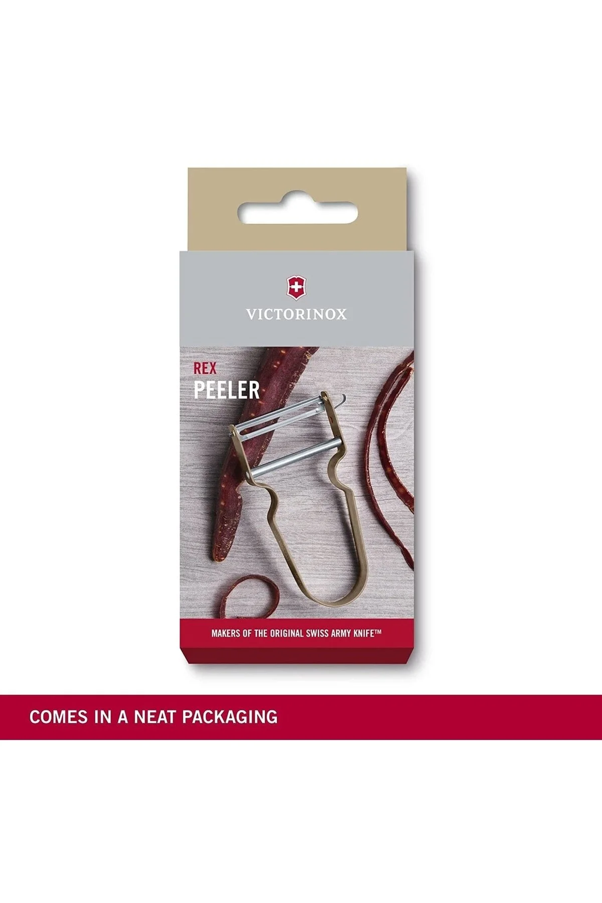 پوست‌کن سفید Evrekala Shop Gold Peeling Edition Limited Color آلومینیوم VICTORINOX