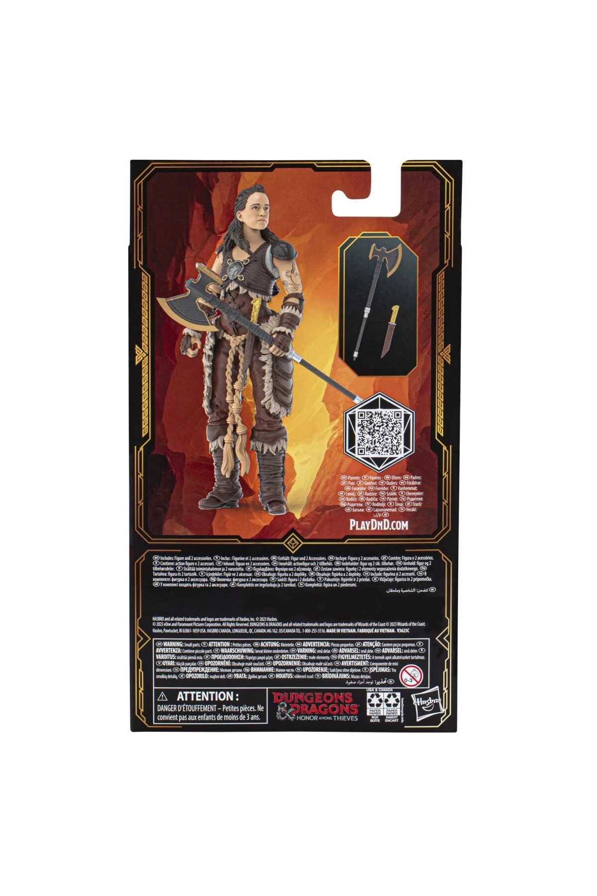 فیگور Dungeons & Dragons: افتخار در میان سارقان Archive Edgin Action شکل  Hasbro
