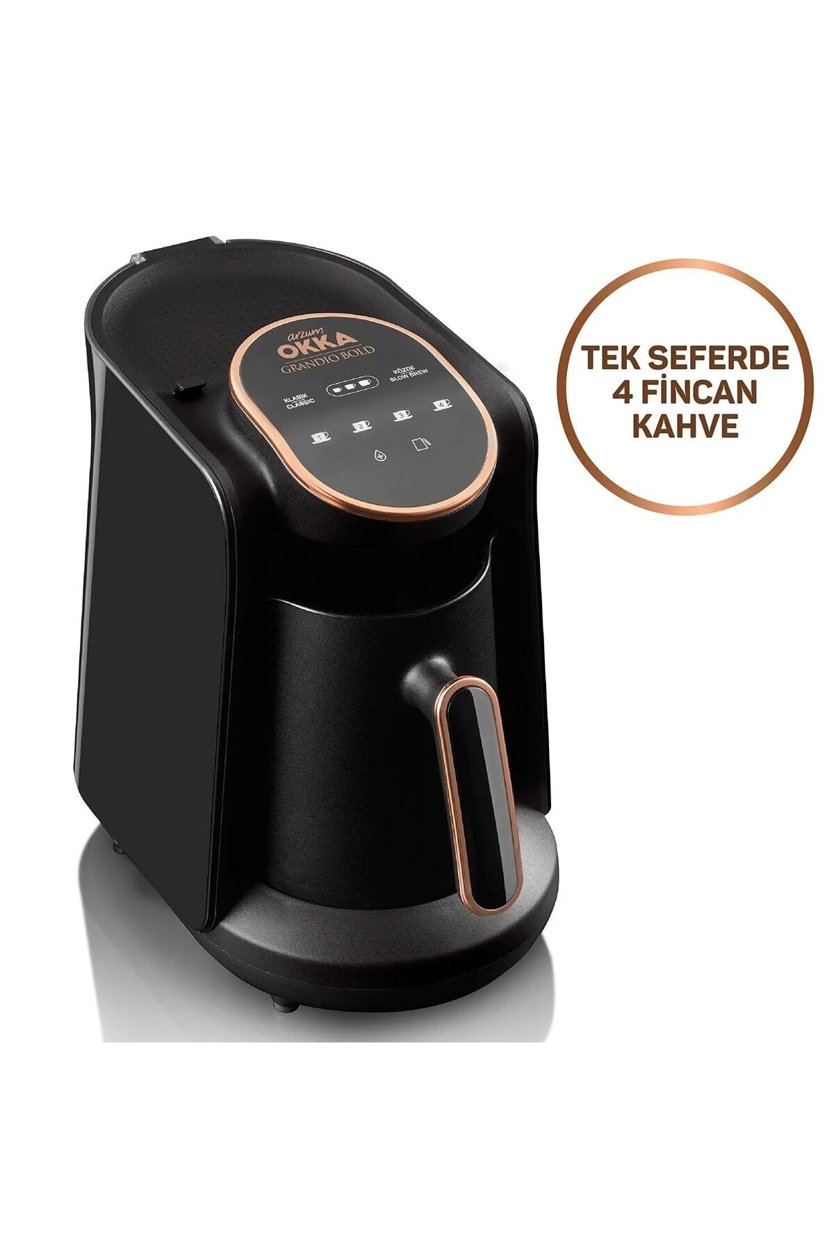 قهوه ساز ترک OK0019 OKKA GRANDIO BOLD WATER HAZNET دستگاه ترکیه مس Arzum