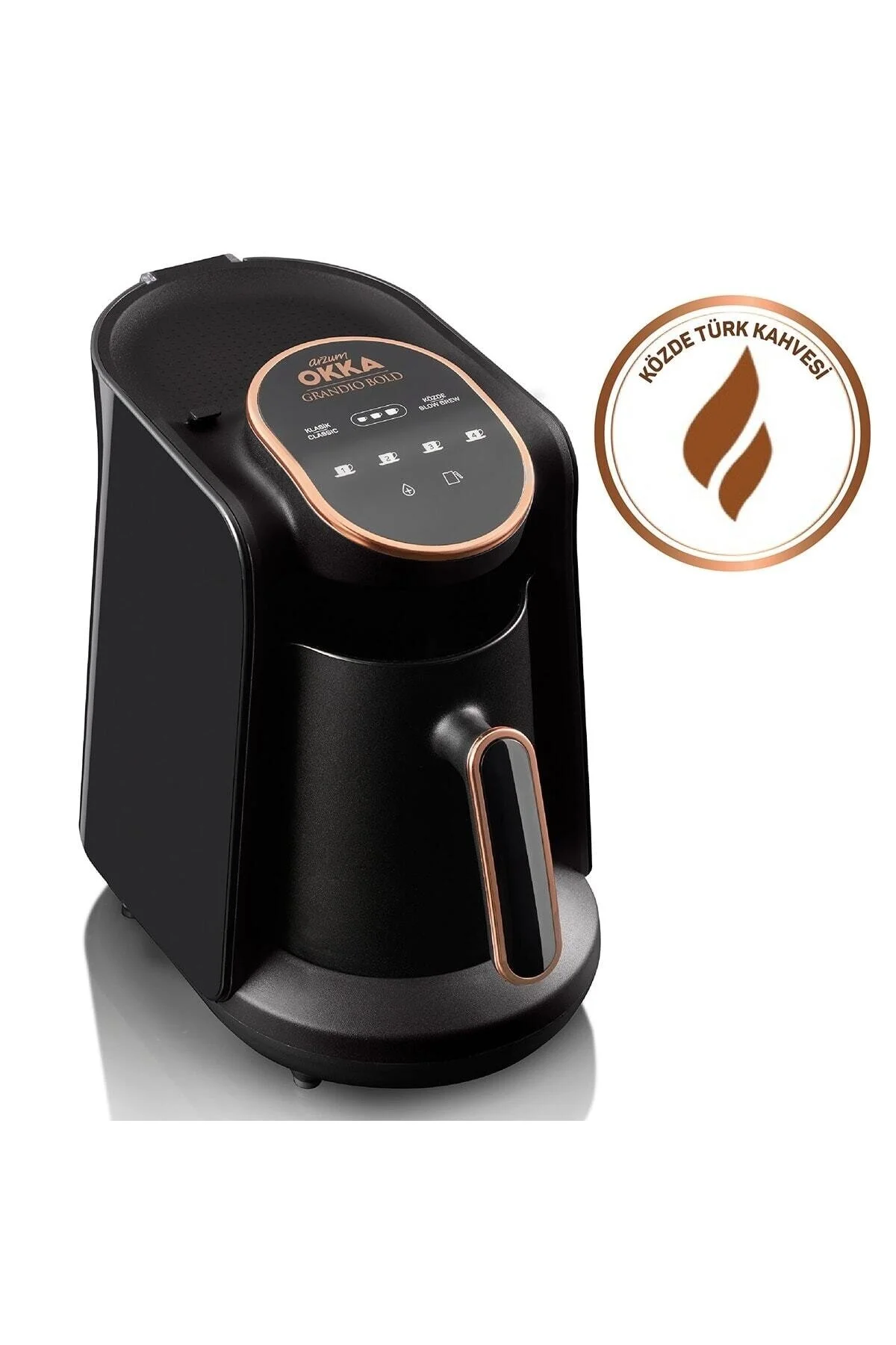 قهوه ساز ترک OK0019 OKKA GRANDIO BOLD WATER HAZNET دستگاه ترکیه مس Arzum