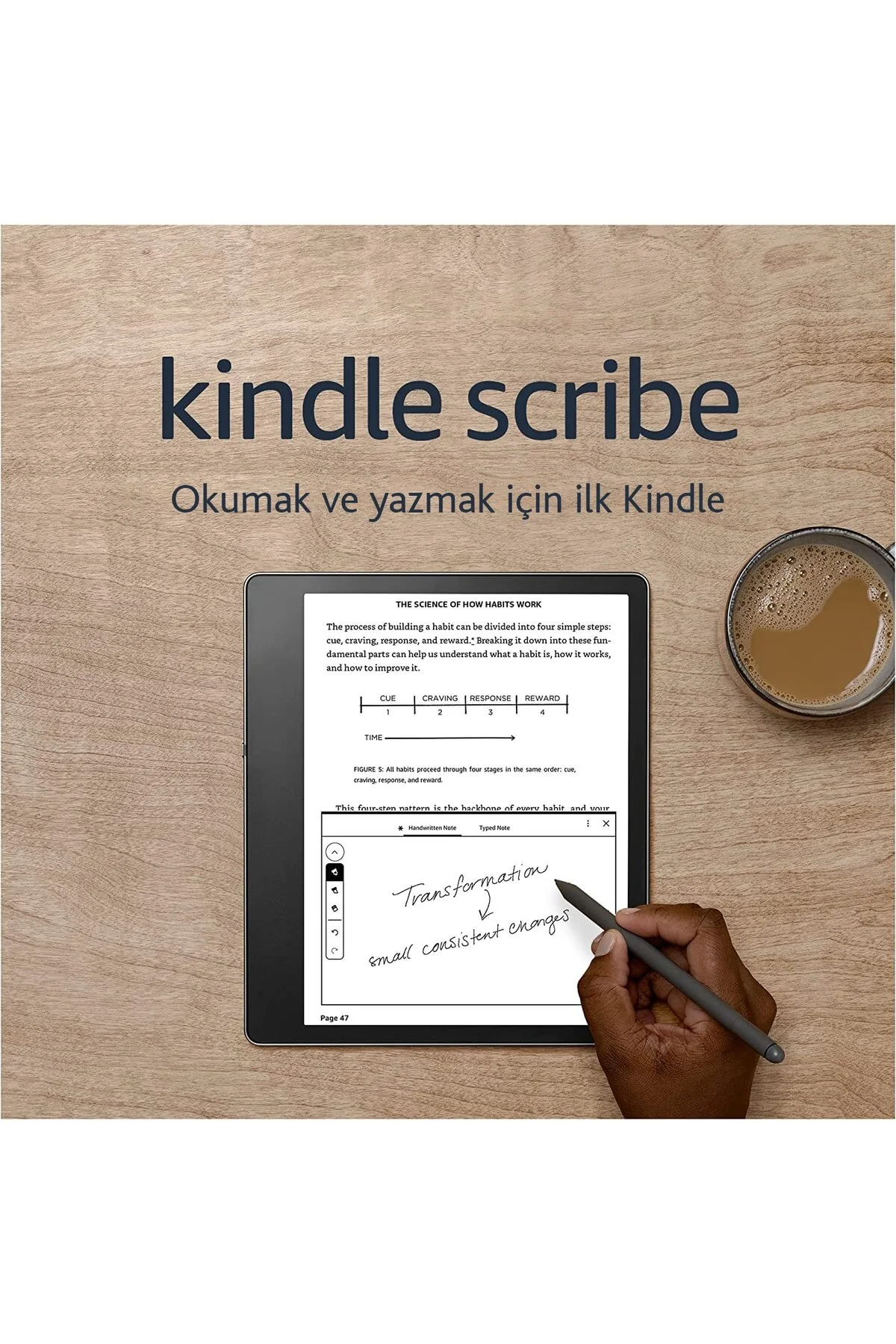 دستگاه کتاب خوان الکترونیکی خاکستری 2022 16 GB PEN اورجینال Amazon