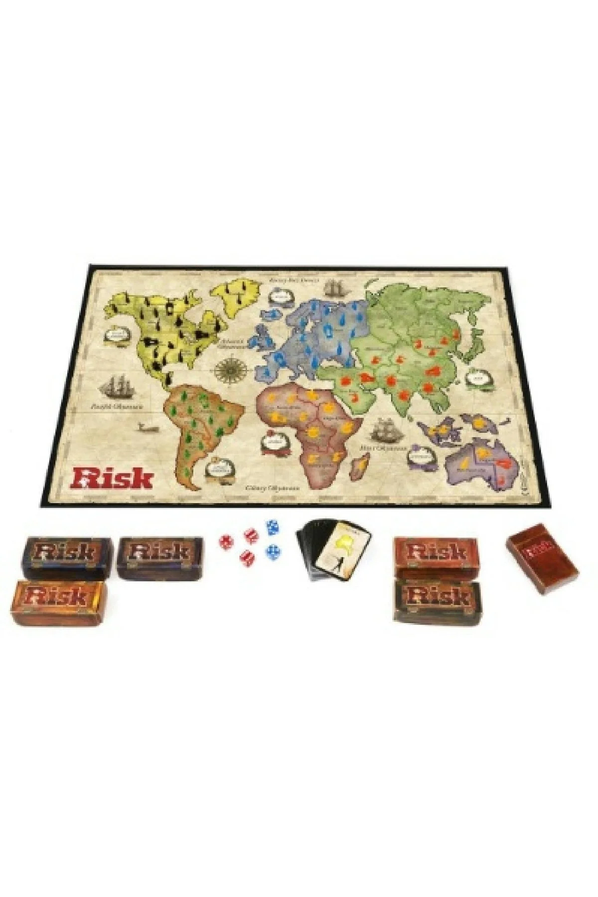 بازی های رومیزی RISK BOX GAMES 0025 15 Hasbro