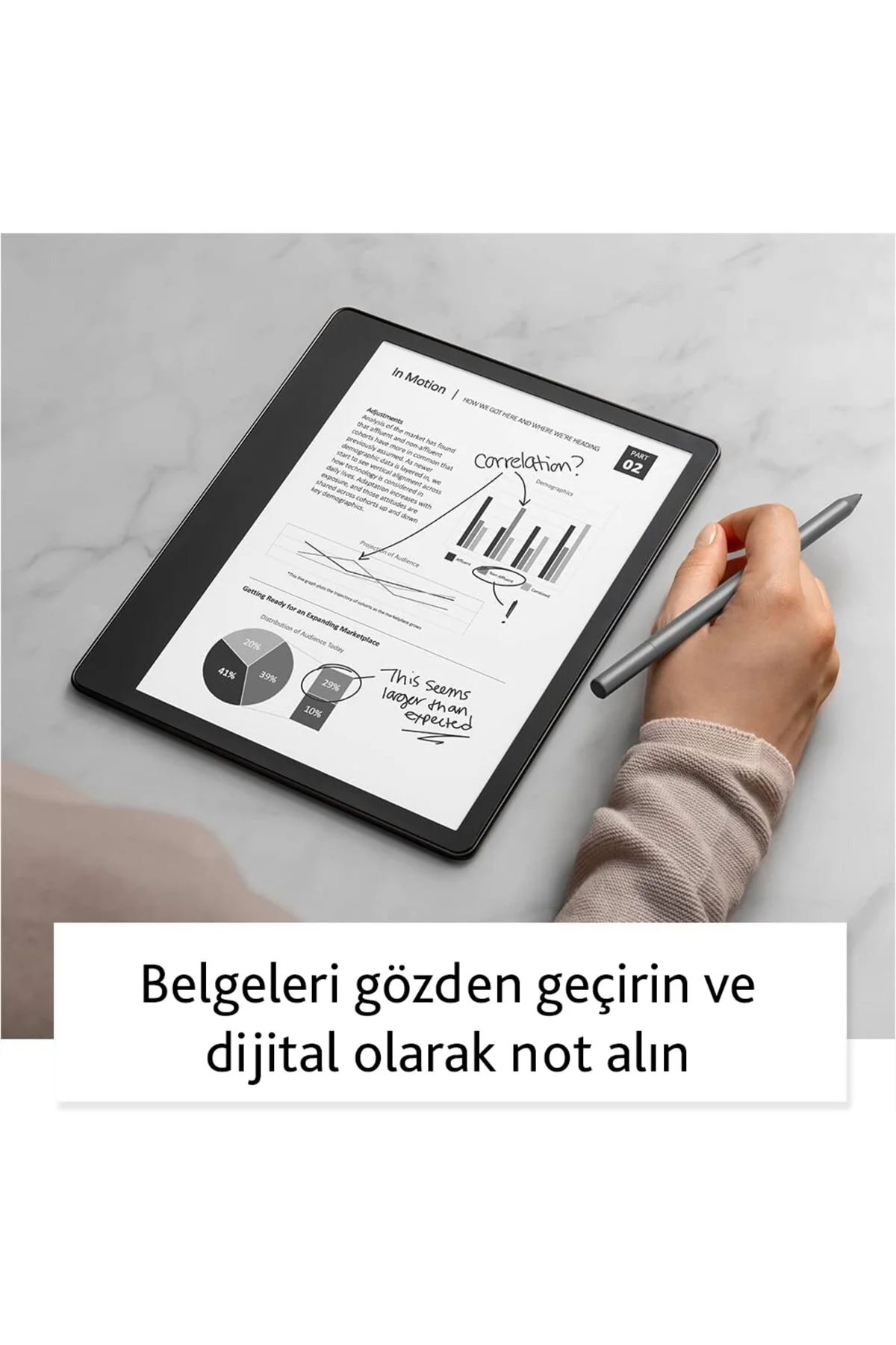 دستگاه کتاب خوان الکترونیکی خاکستری 2022 16 GB PEN اورجینال Amazon