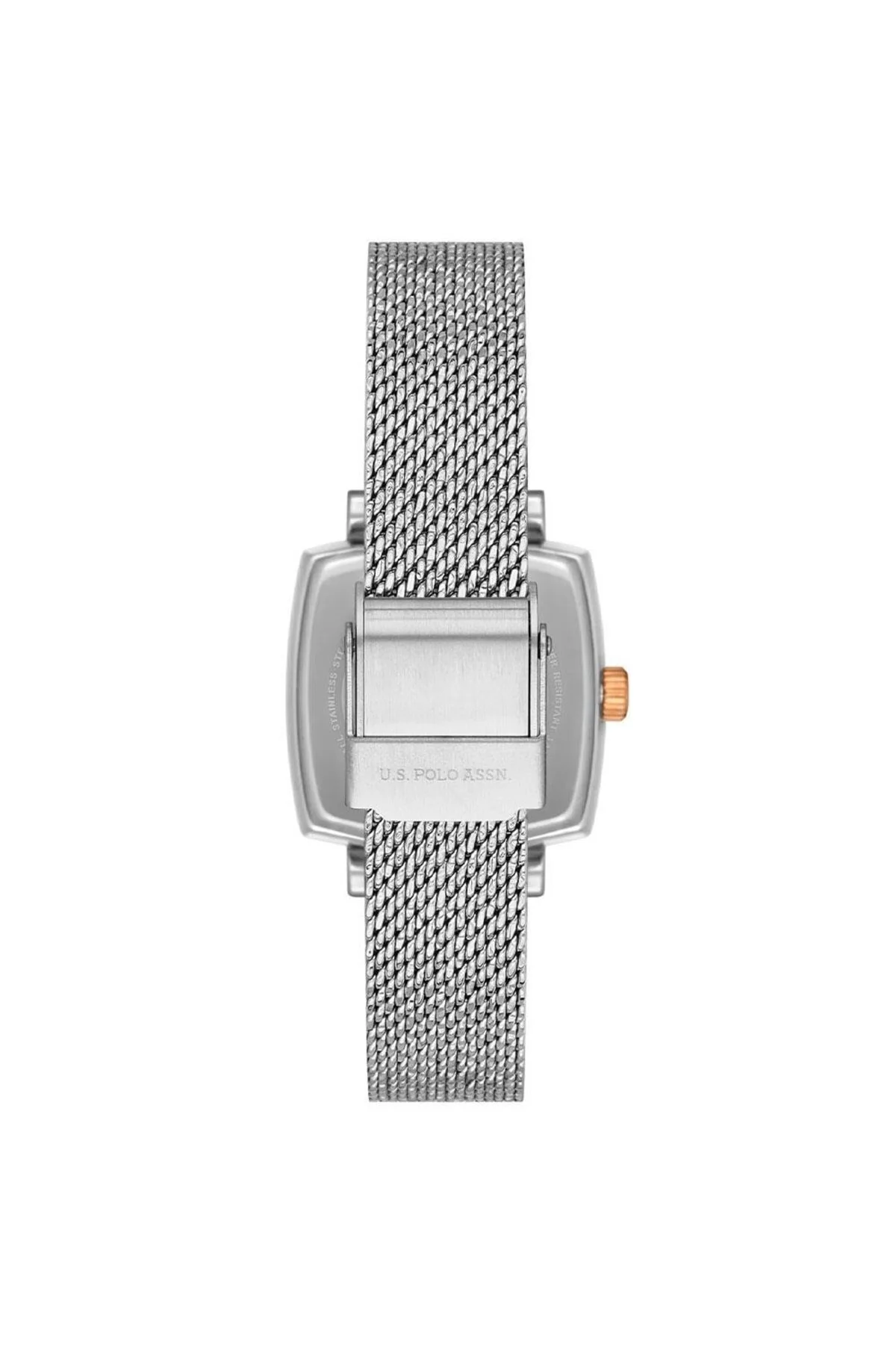ساعت USPA2066 01 WAVE CORD SQUARE آب مکتوب یو اس پولو اورجینال U.S. Polo Assn.