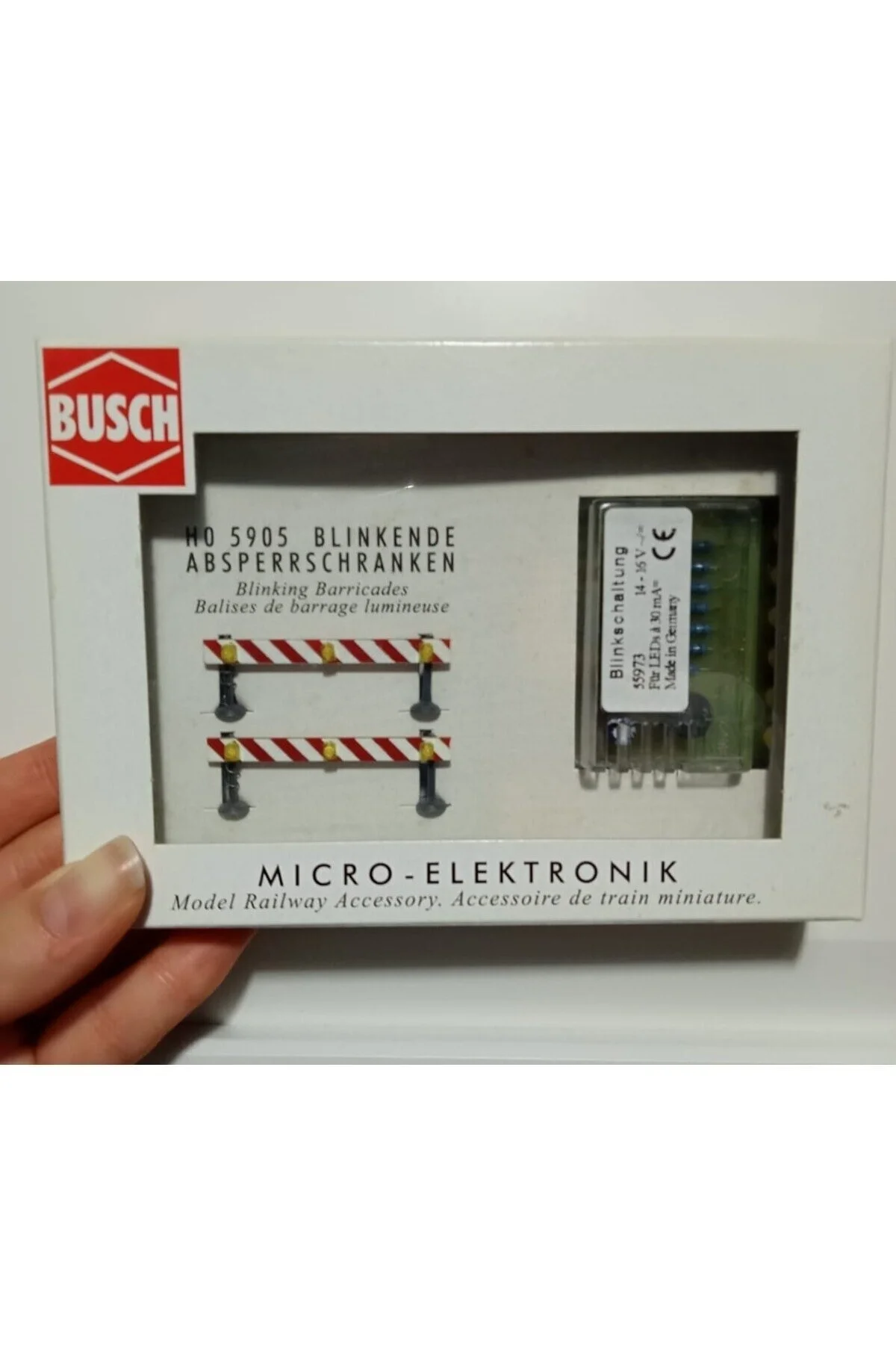 فیگور باریکاد برقی مدل 1 87 Busch