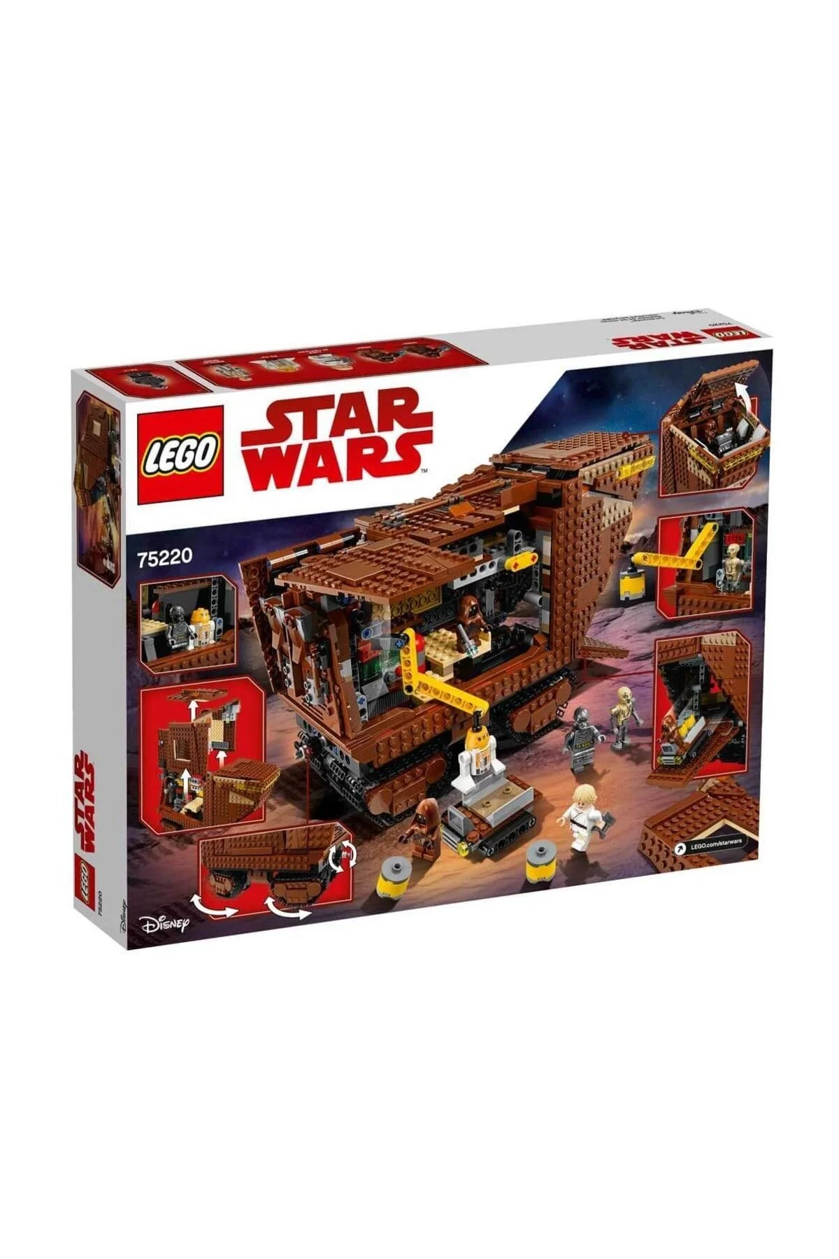 لگو و اسباب بازی های ساخت محور 75220 LEGO STAR WARS SANDCRAWLER از ترکیه LEGO