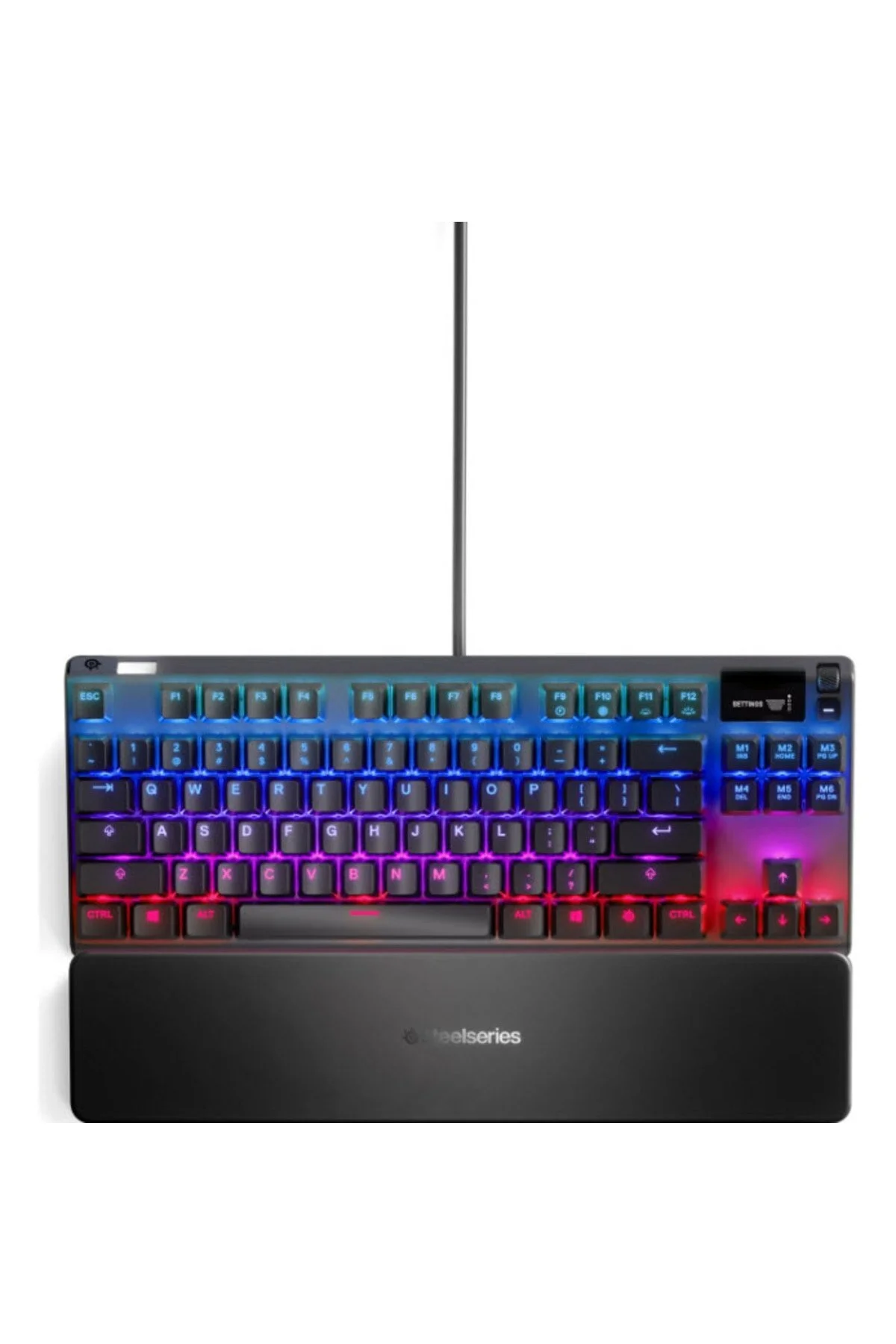 کیبورد مخصوص بازی صفحه کلید APEX PRO TKL مکانیکی انگلیسی Q SteelSeries