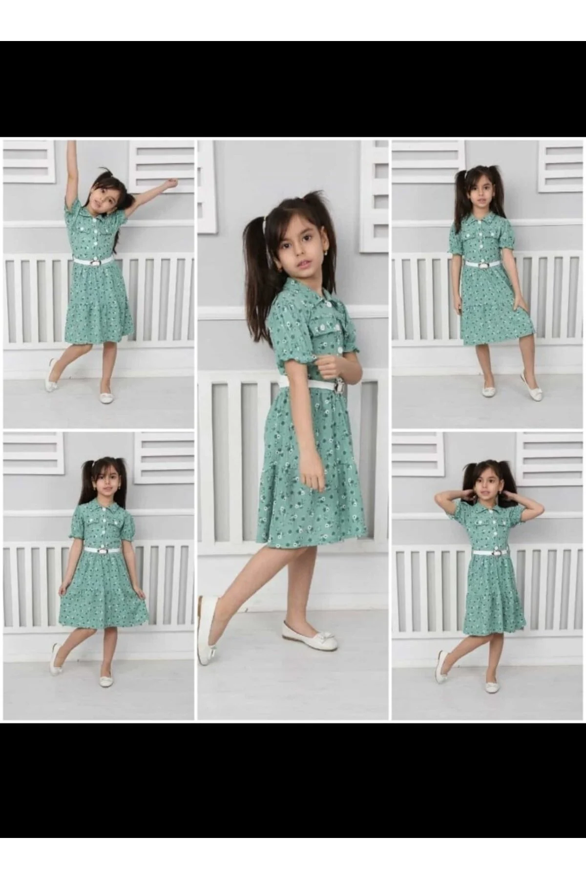 Kids لباس طرح گل