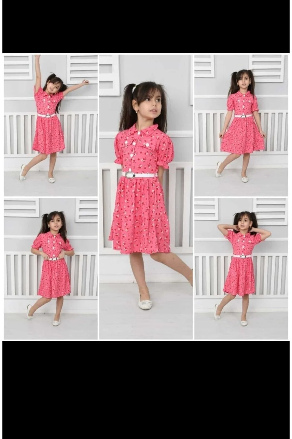 Kids لباس طرح گل