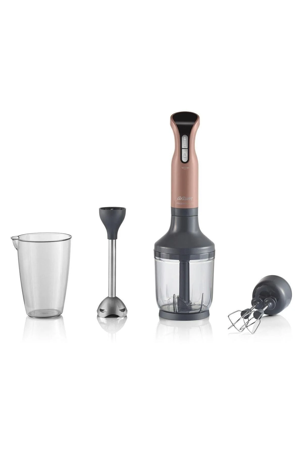 ست مخلوط کن AR1016 AG PROSTICK 1000 WATT ERGONOMIC BAR SET SUN Arzum