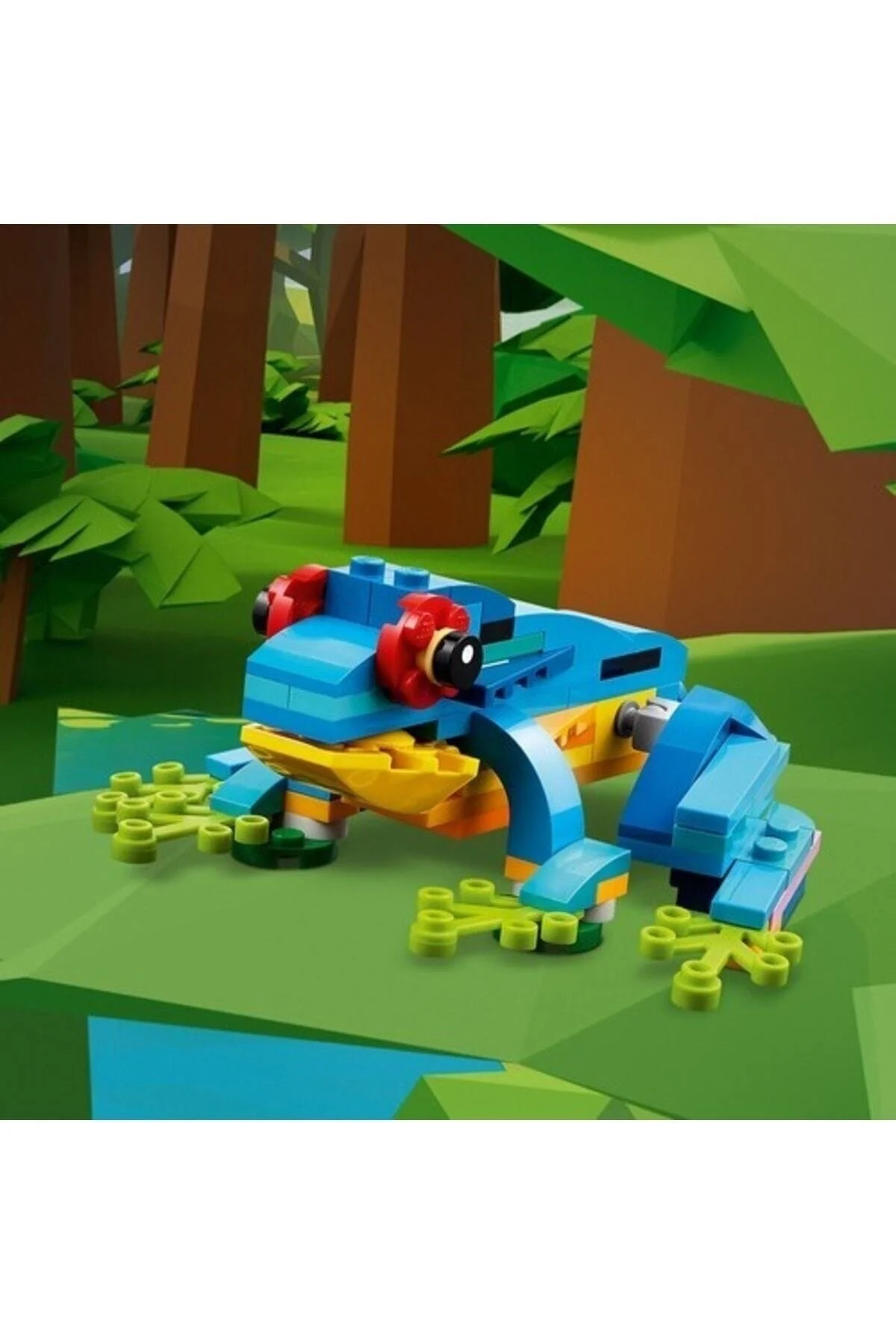 اسباب بازی های آموزشی محصول دارای مجوز JUSTFORFUN CREATOR EXOTIC PARROT 31136 اورجینال LEGO